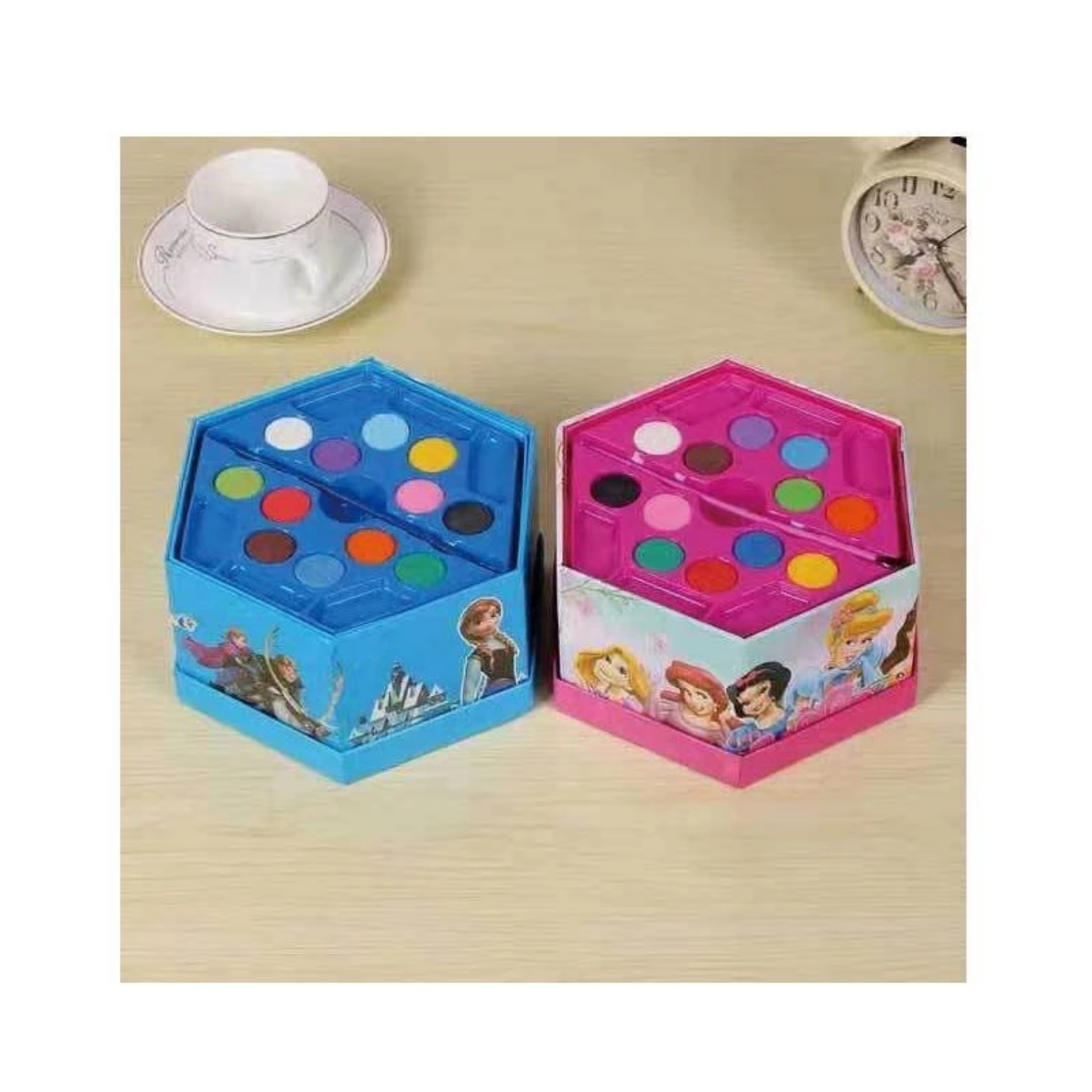 HỘP MÀU 4 TẦNG CHO BÉ