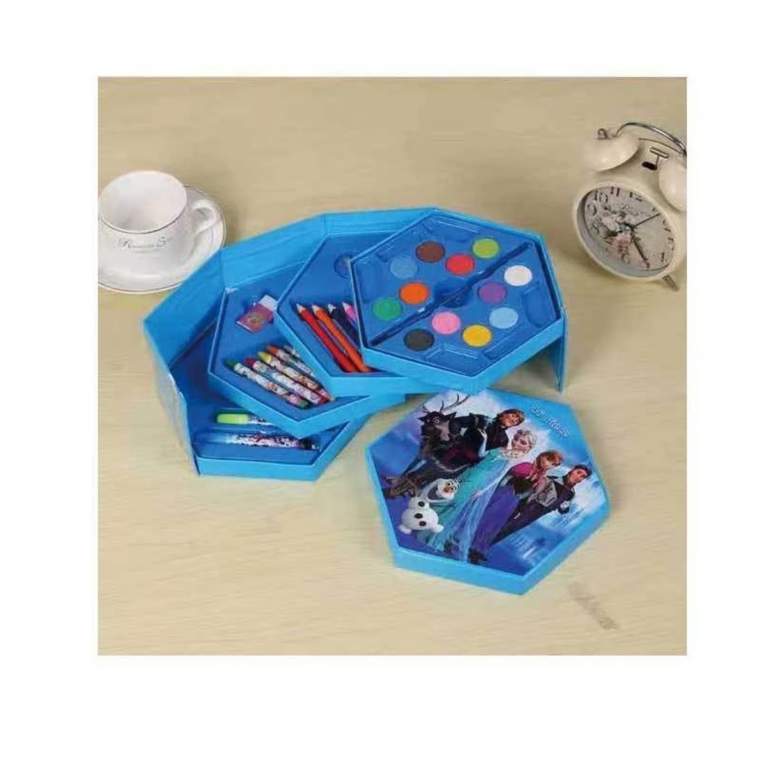 HỘP MÀU 4 TẦNG CHO BÉ