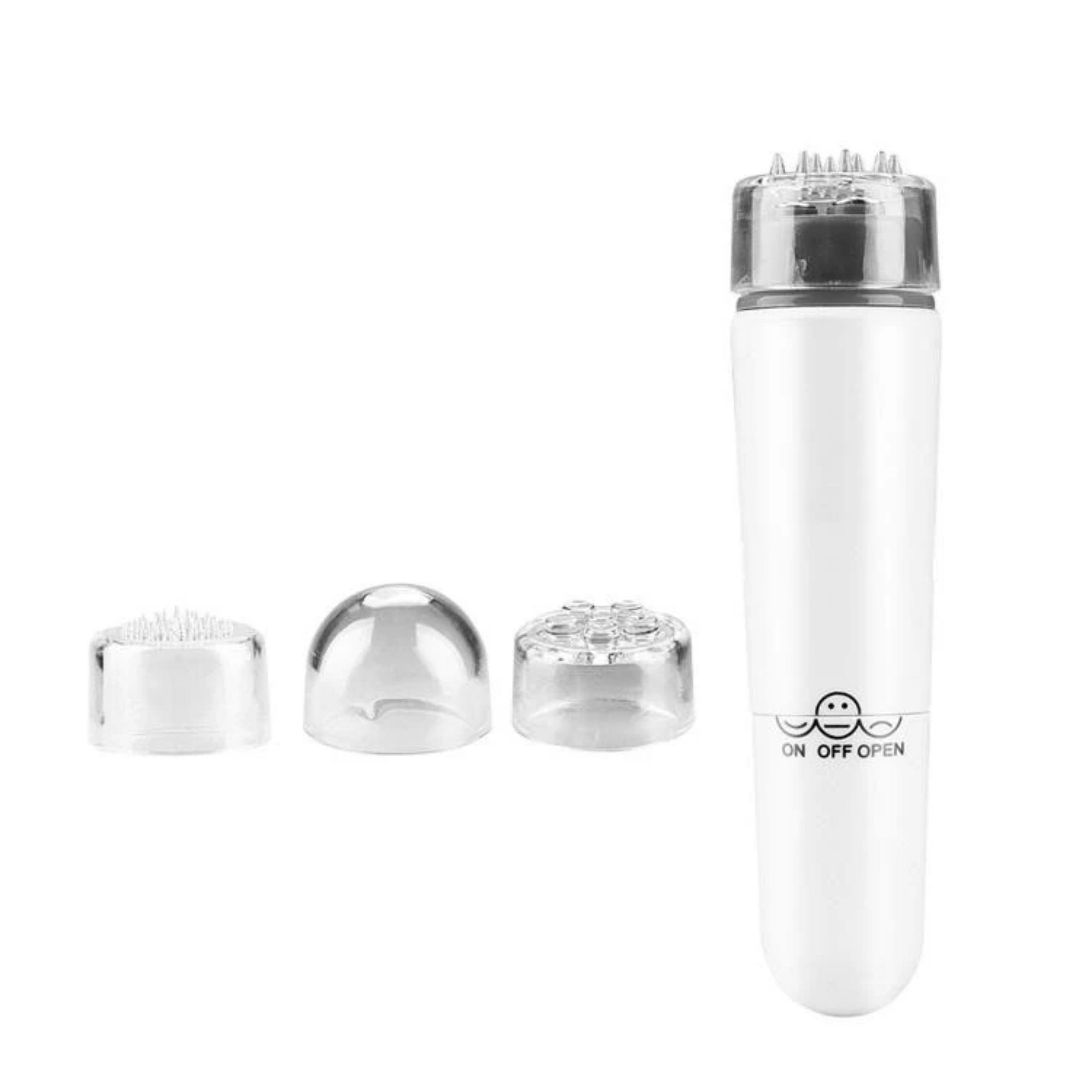 Máy massage mặt cầm tay 4 đầu loại xịn nhất 🔥FR🔥 massage mặt cầm tay làm đẹp da, xóa thâm quầng mắt