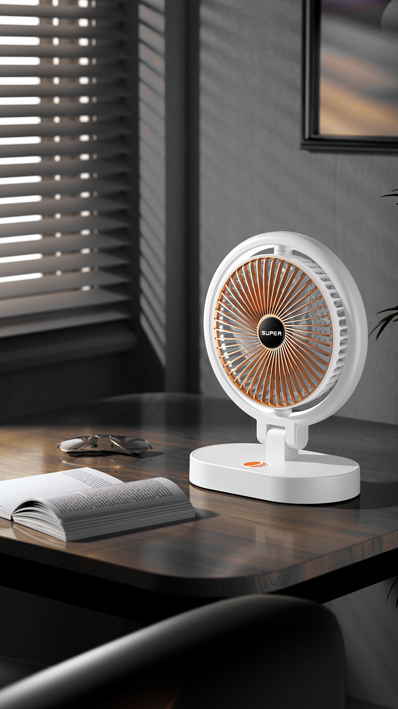 QUẠT TÍCH ĐIỆN XOAY TÍCH HỢP ĐÈN THÔNG MINH