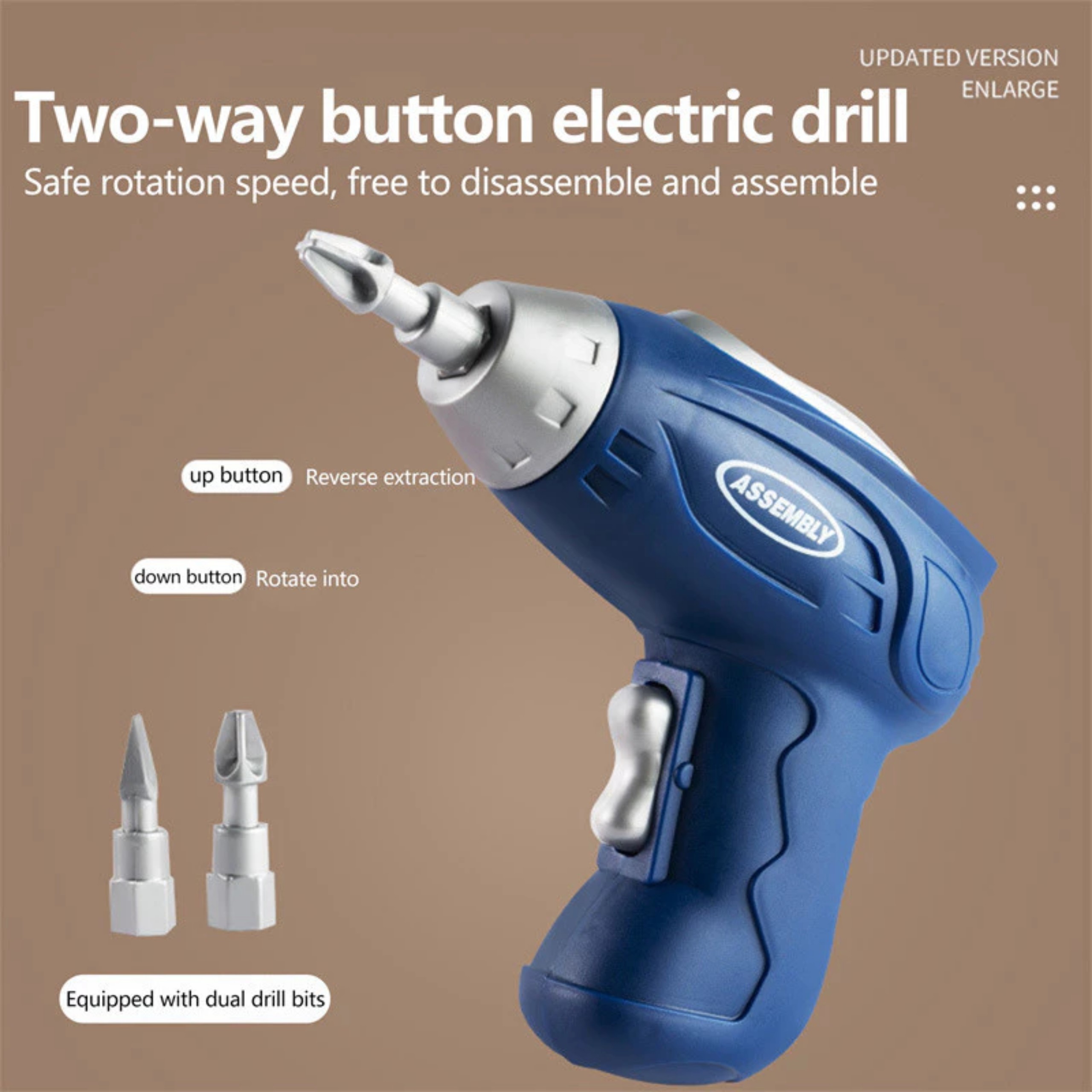 HỘP DỤNG CỤ MÁY KHOAN ĐIỆN CHO BÉ