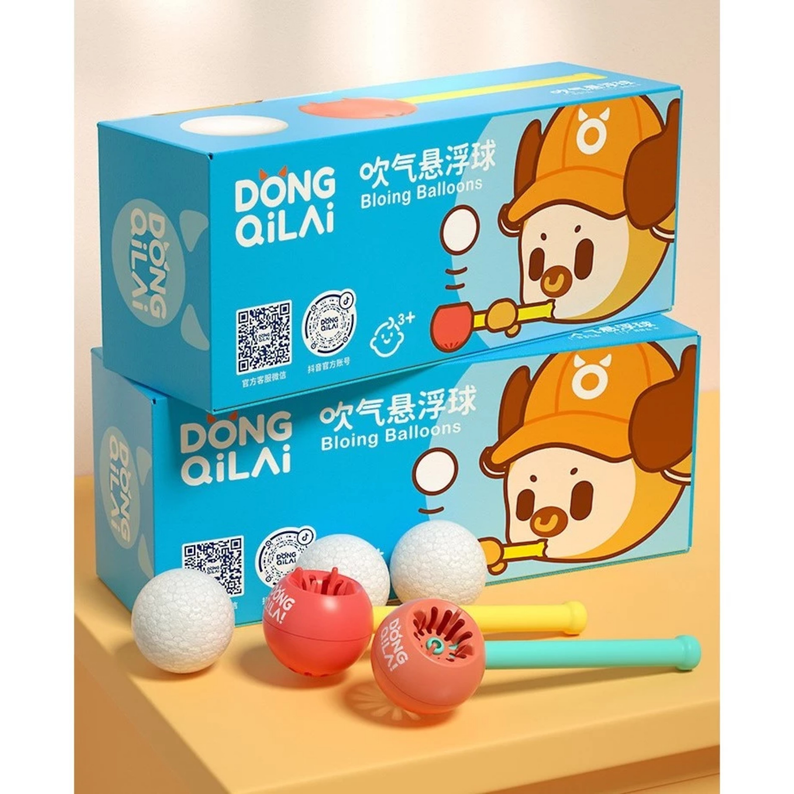 BỘ ĐỒ CHƠI CÙNG NHAU THỔI BÓNG