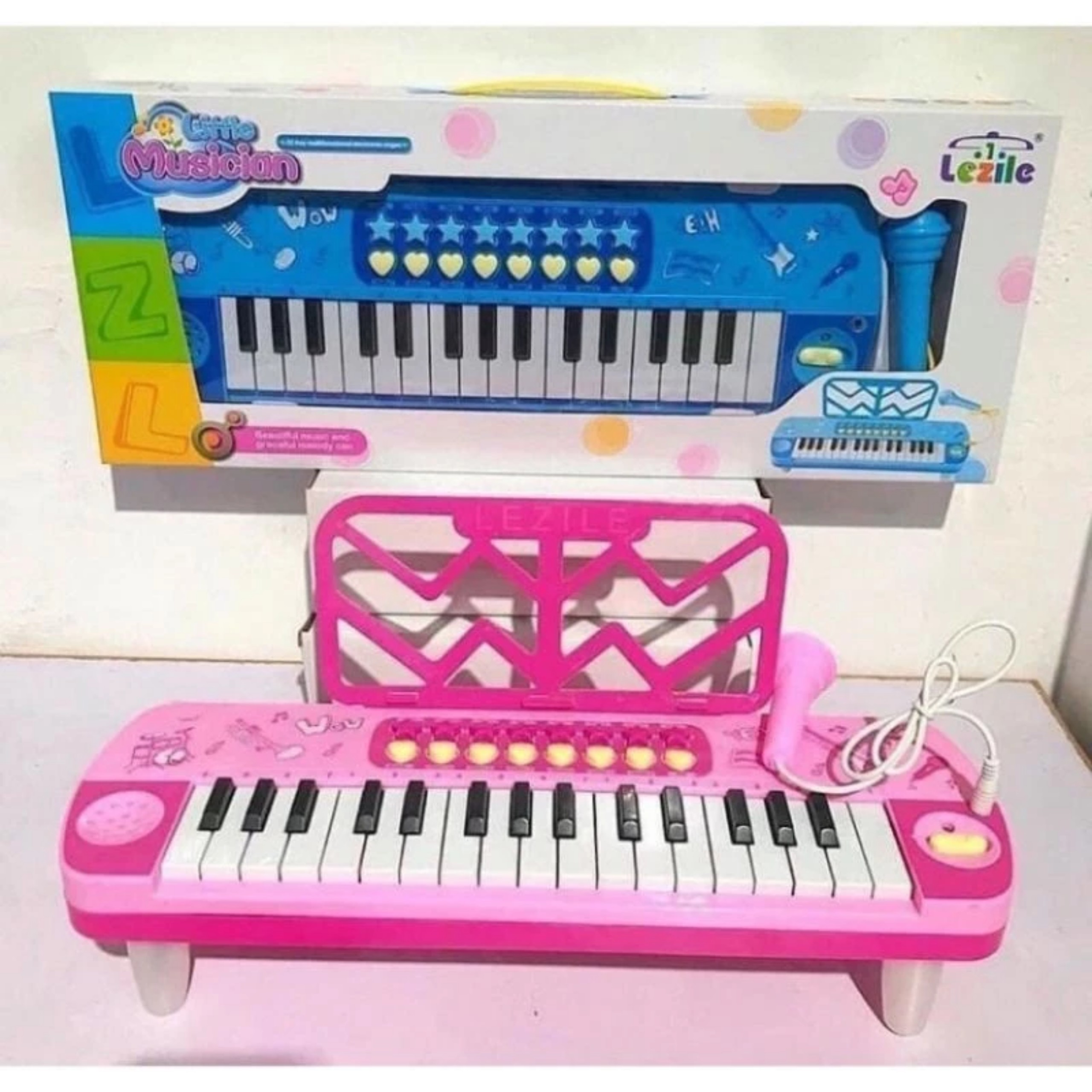 Đồ Chơi Đàn Piano Cho Bé Có Đèn Nhạc Và Micro Chuẩn âm
