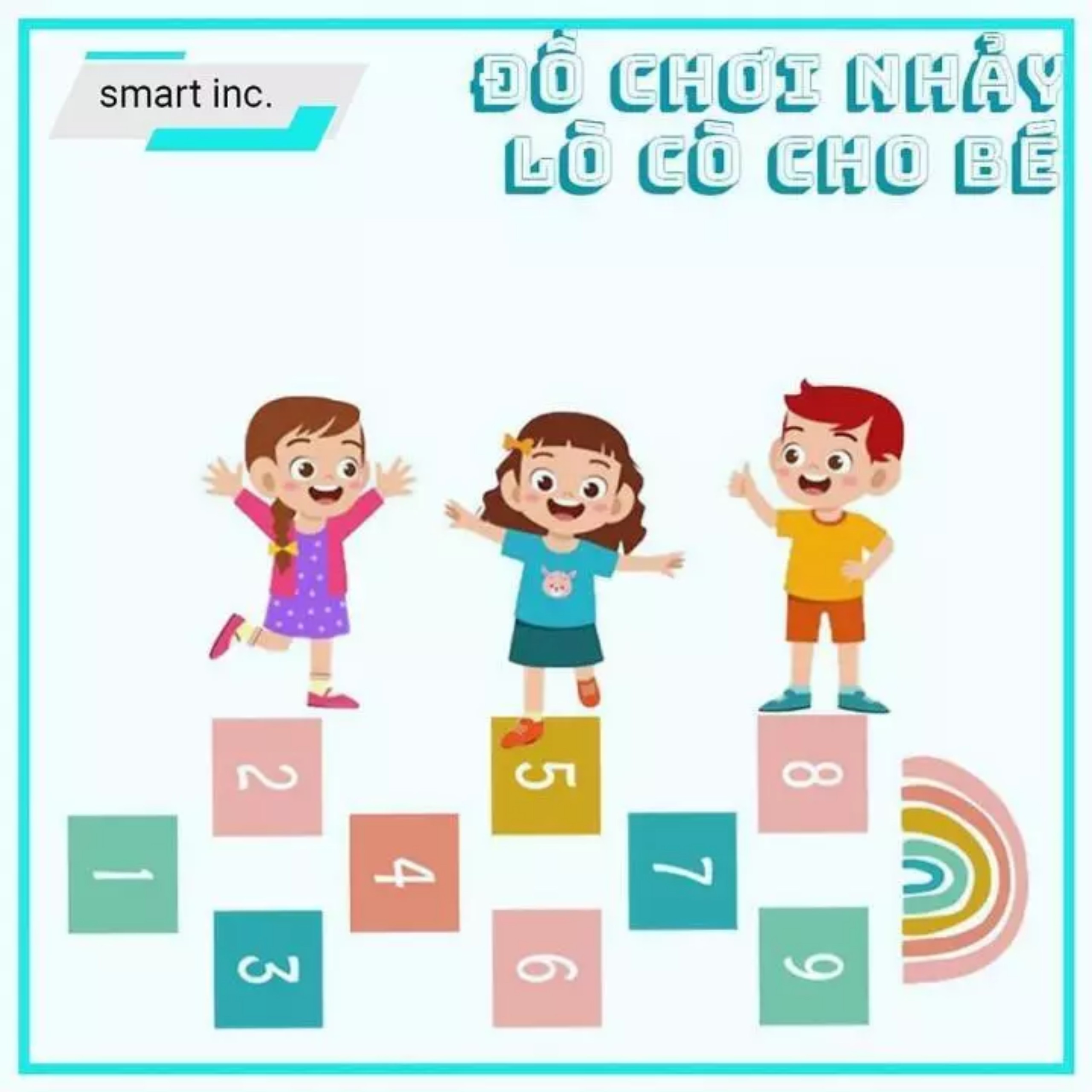 MIẾNG DÁN SÀN NHÀ NHẢY LÒ CÒ