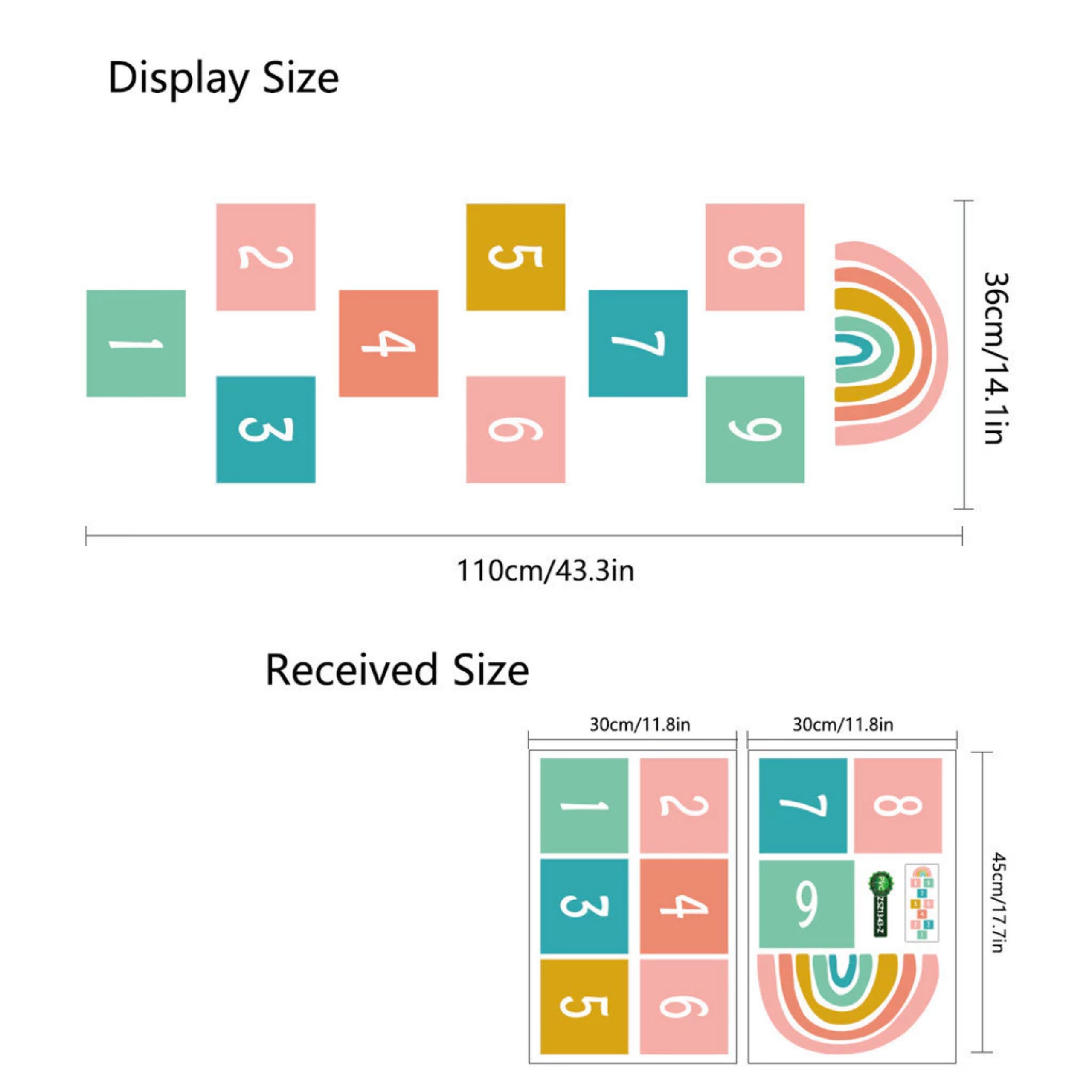 MIẾNG DÁN SÀN NHÀ NHẢY LÒ CÒ