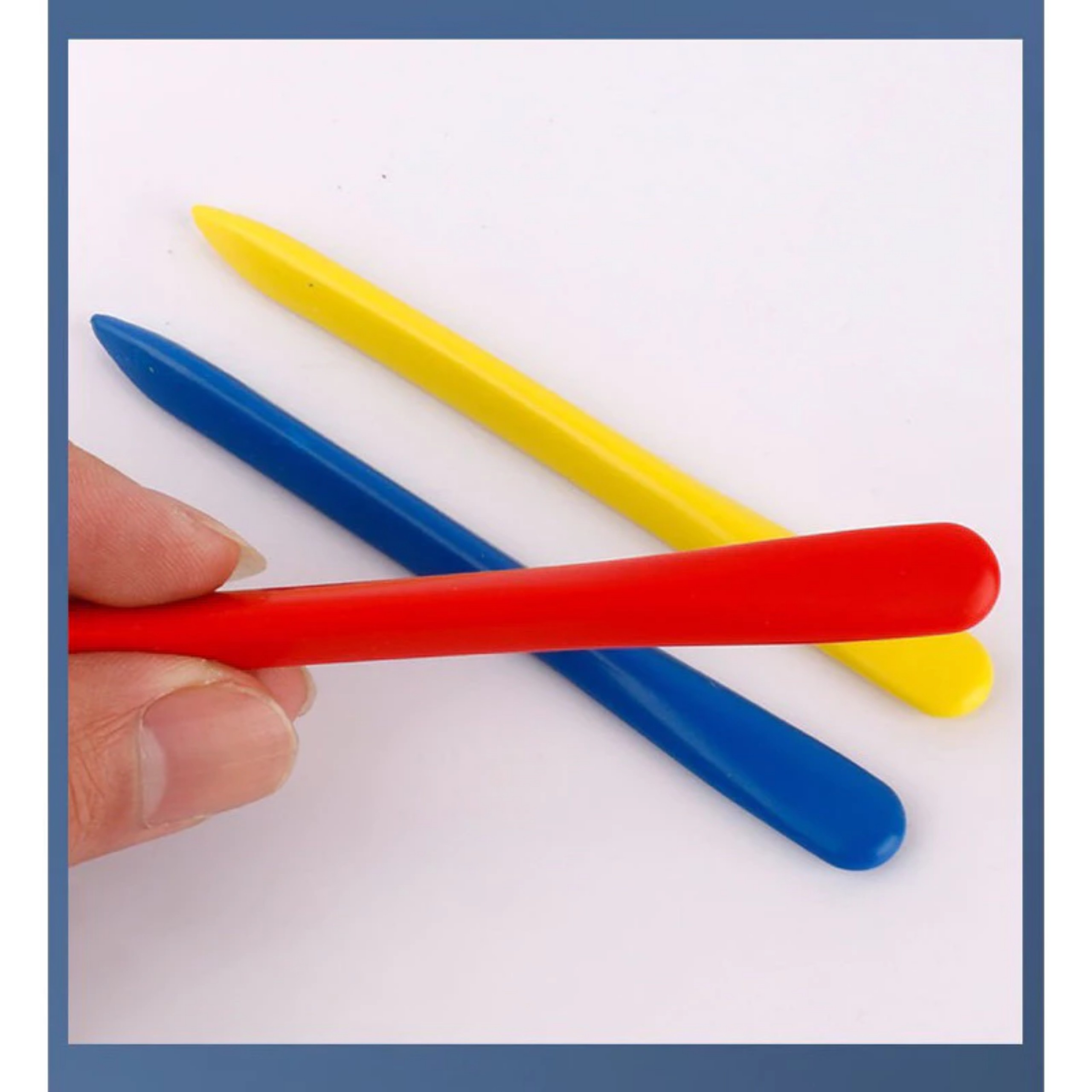 BÚT SÁP MÀU HỮU CƠ 12, CÂY AN TOÀN CHO BÉ YÊU TẬP TÔ VẼ