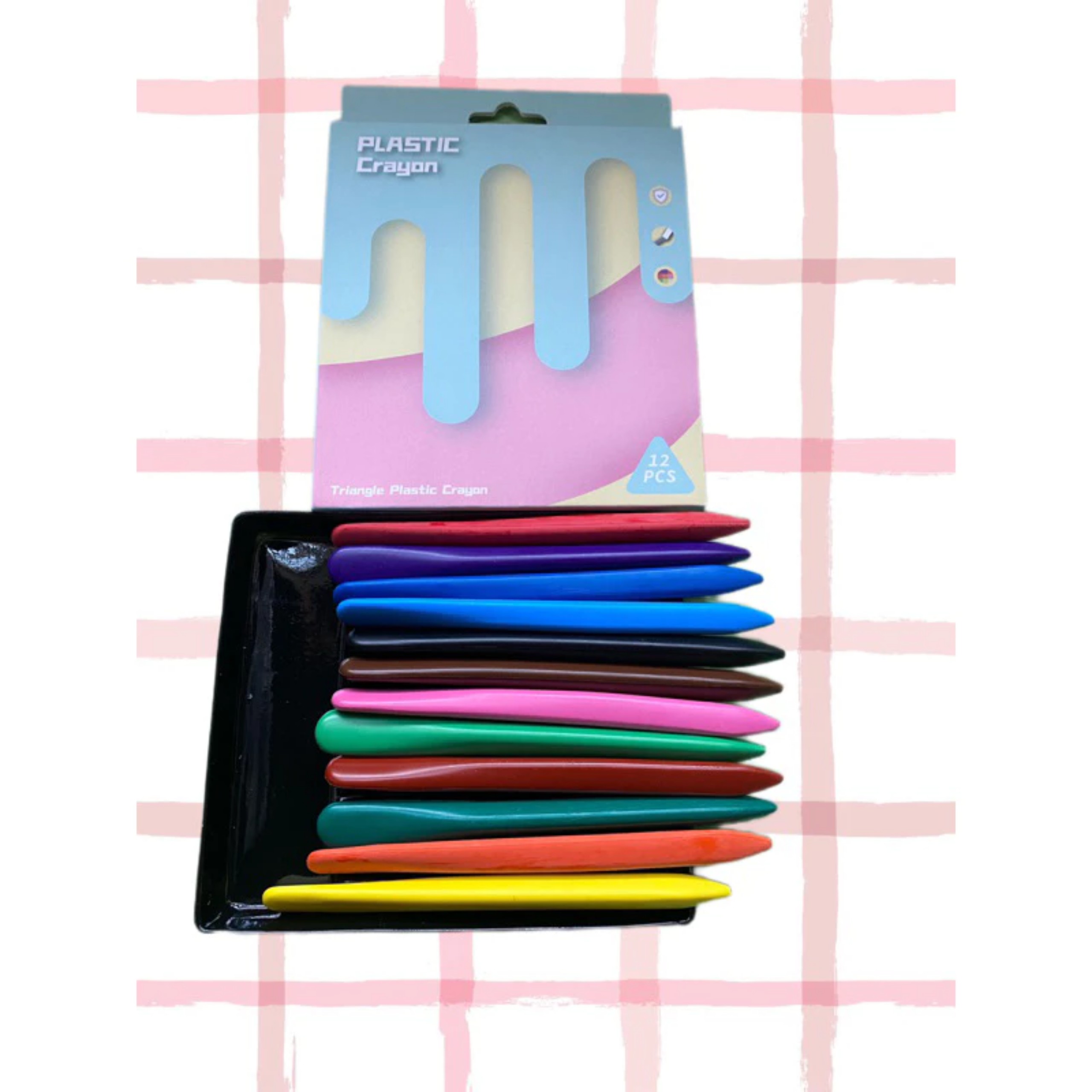 BÚT SÁP MÀU HỮU CƠ 12, CÂY AN TOÀN CHO BÉ YÊU TẬP TÔ VẼ