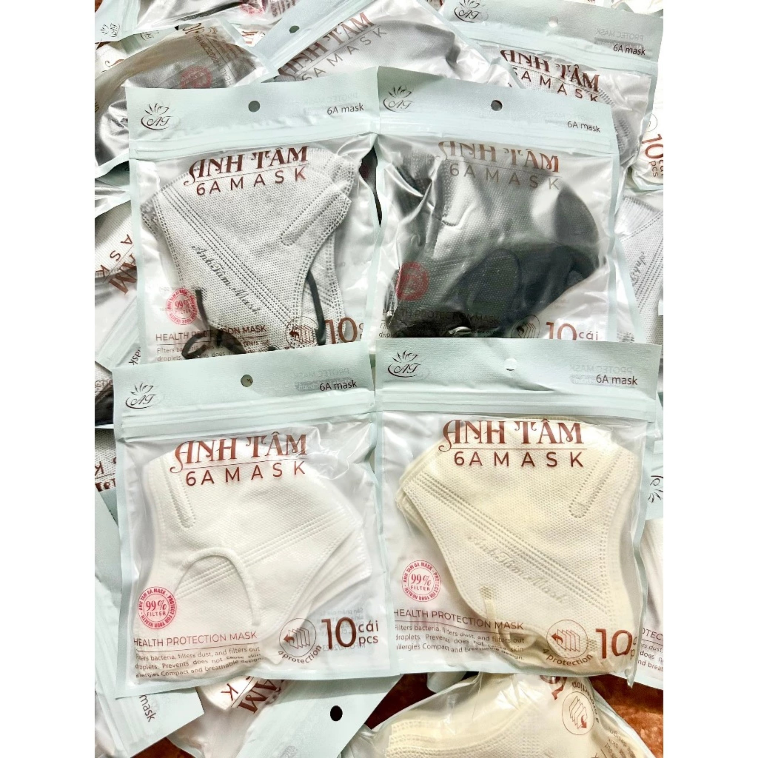 SET 10 CÁI KHẨU TRANG 6A ANH TÂM