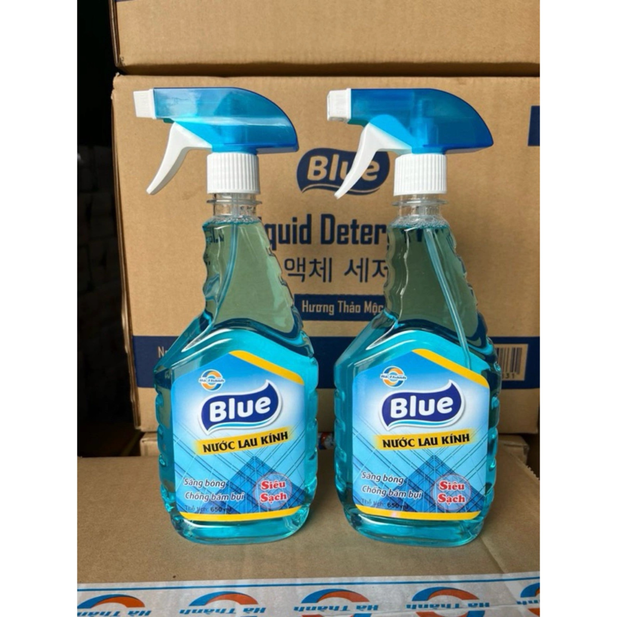NƯỚC LAU KÍNH BLUE 650ML