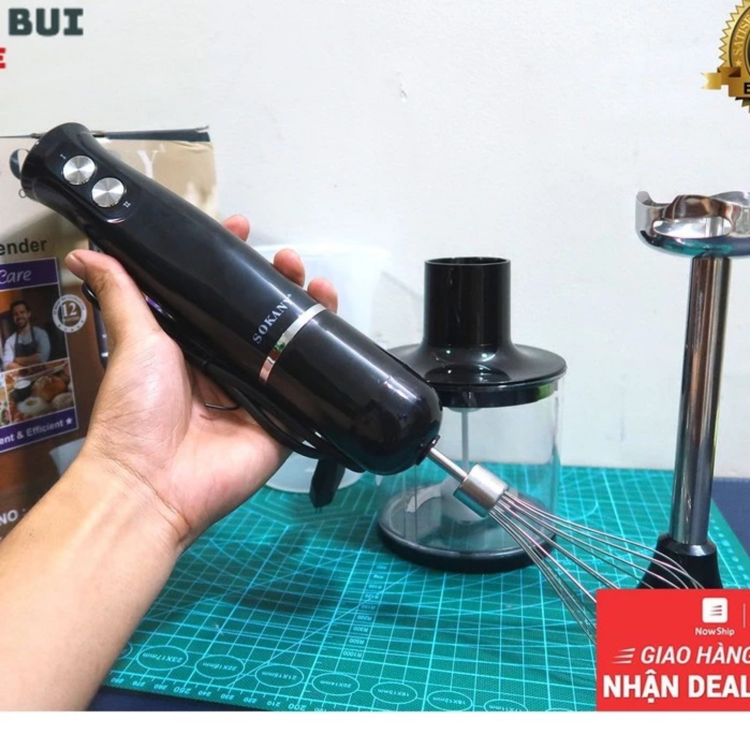 BỘ MÁY XAY SINH TỐ CẦM TAY SOKANY