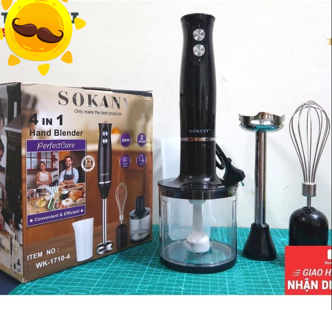 BỘ MÁY XAY SINH TỐ CẦM TAY SOKANY