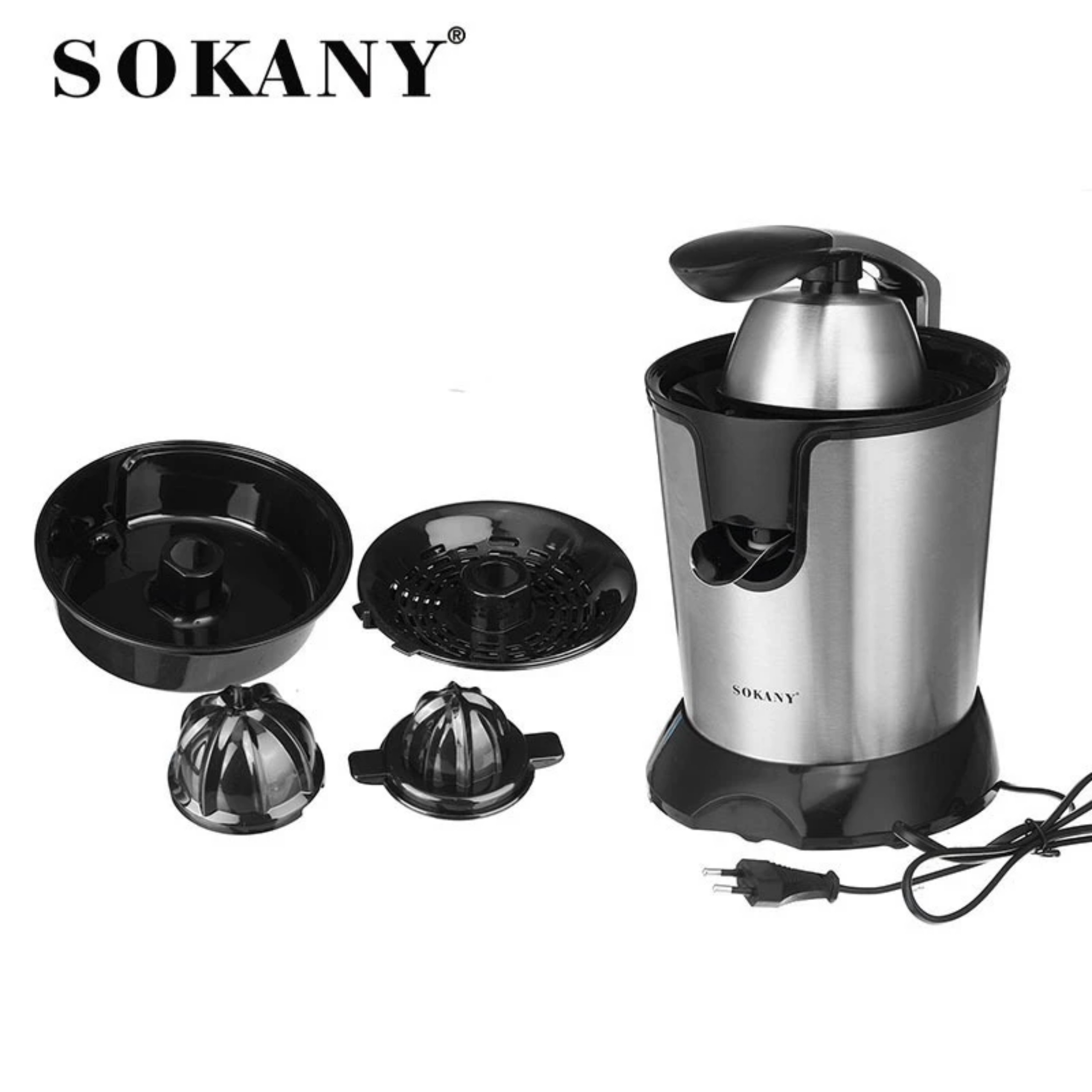 MÁY VẮT CAM SOKANY 350W, 0.4L