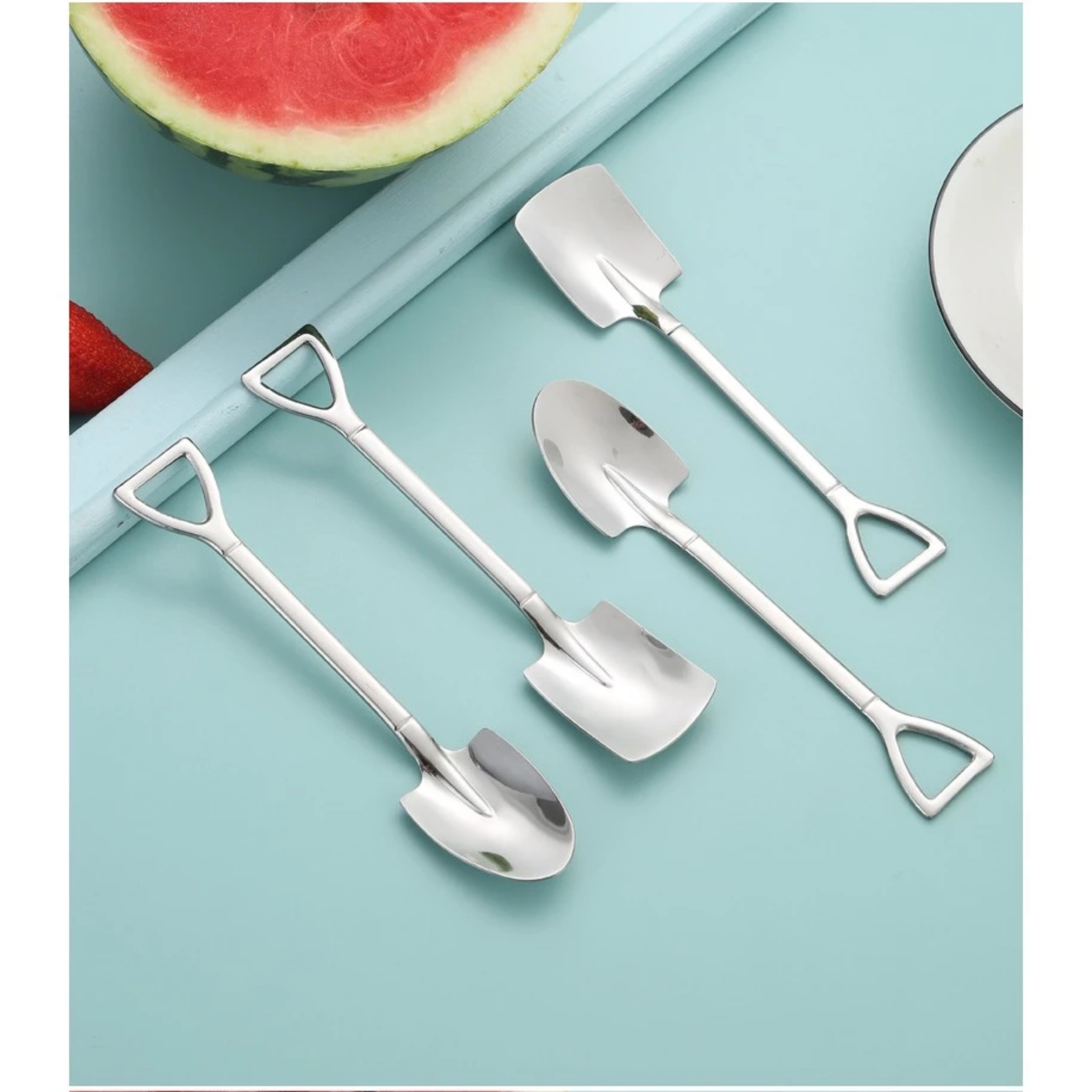 BỘ 4 MUỖNG HÌNH XẺNG