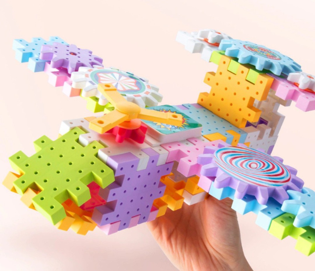 BỘ ĐỒ CHƠI LẮP GHÉP THÔNG MINH MÔ HÌNH BÁNH RĂNG 83 CHI TIẾT