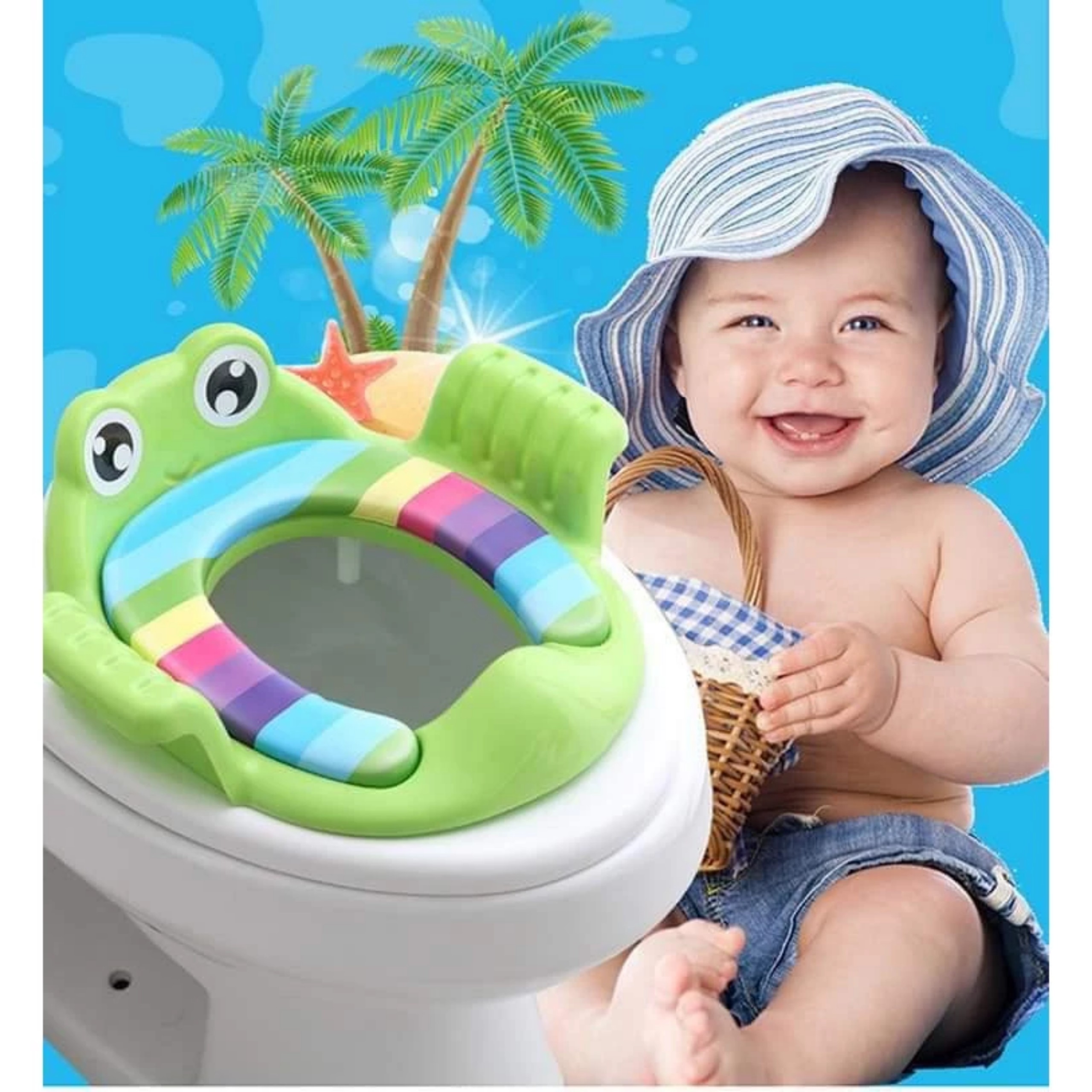 MIẾNG LÓT BỒN CẦU NGỒI CHO BÉ