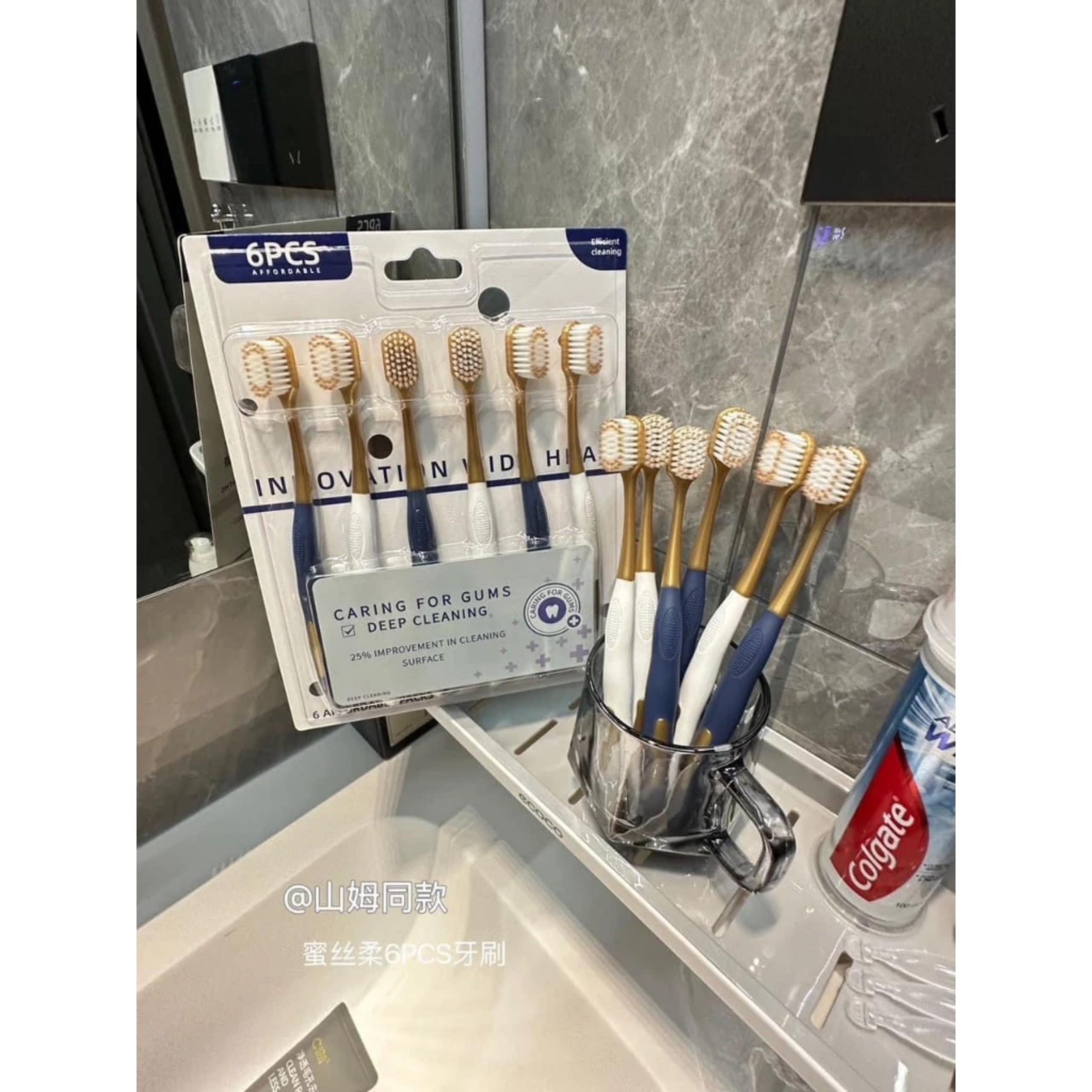 SET 6 BÀN CHẢI ĐÁNH RĂNG