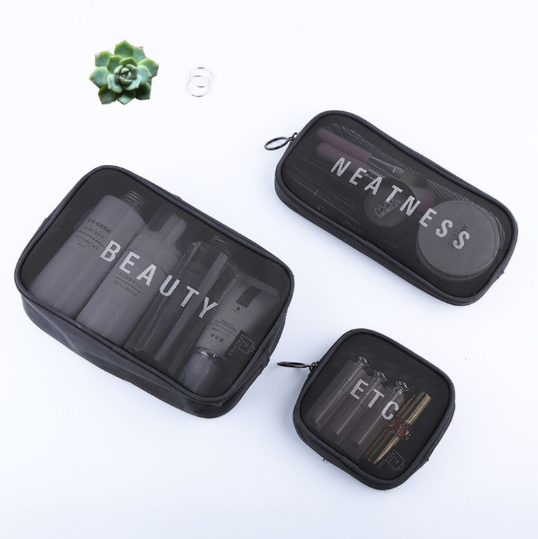 SET 3 TÚI LƯỚI ĐỰNG ĐỒ DU LỊCH