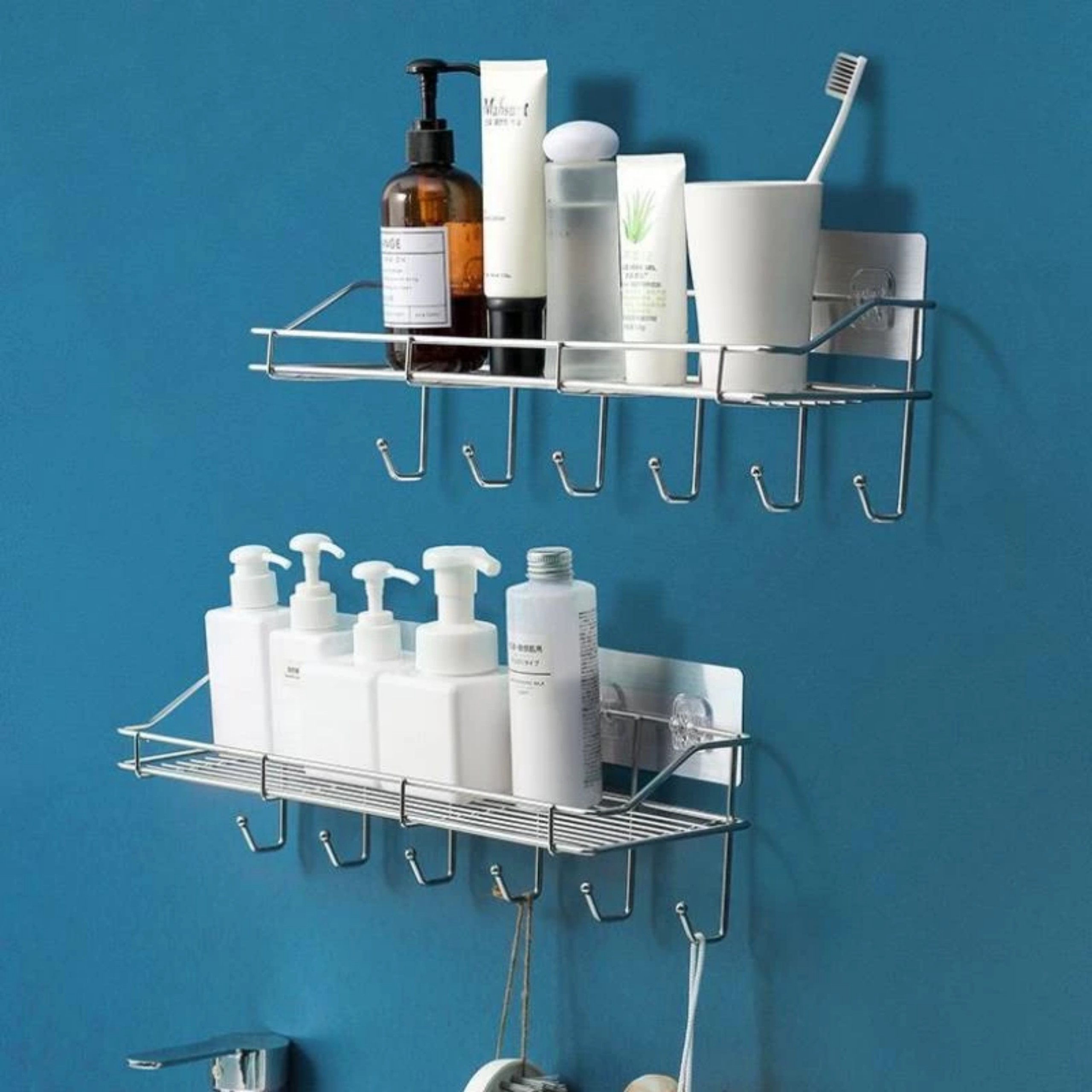 KỆ INOX ĐỂ CHAI LỌ GIA VỊ NHÀ BẾP