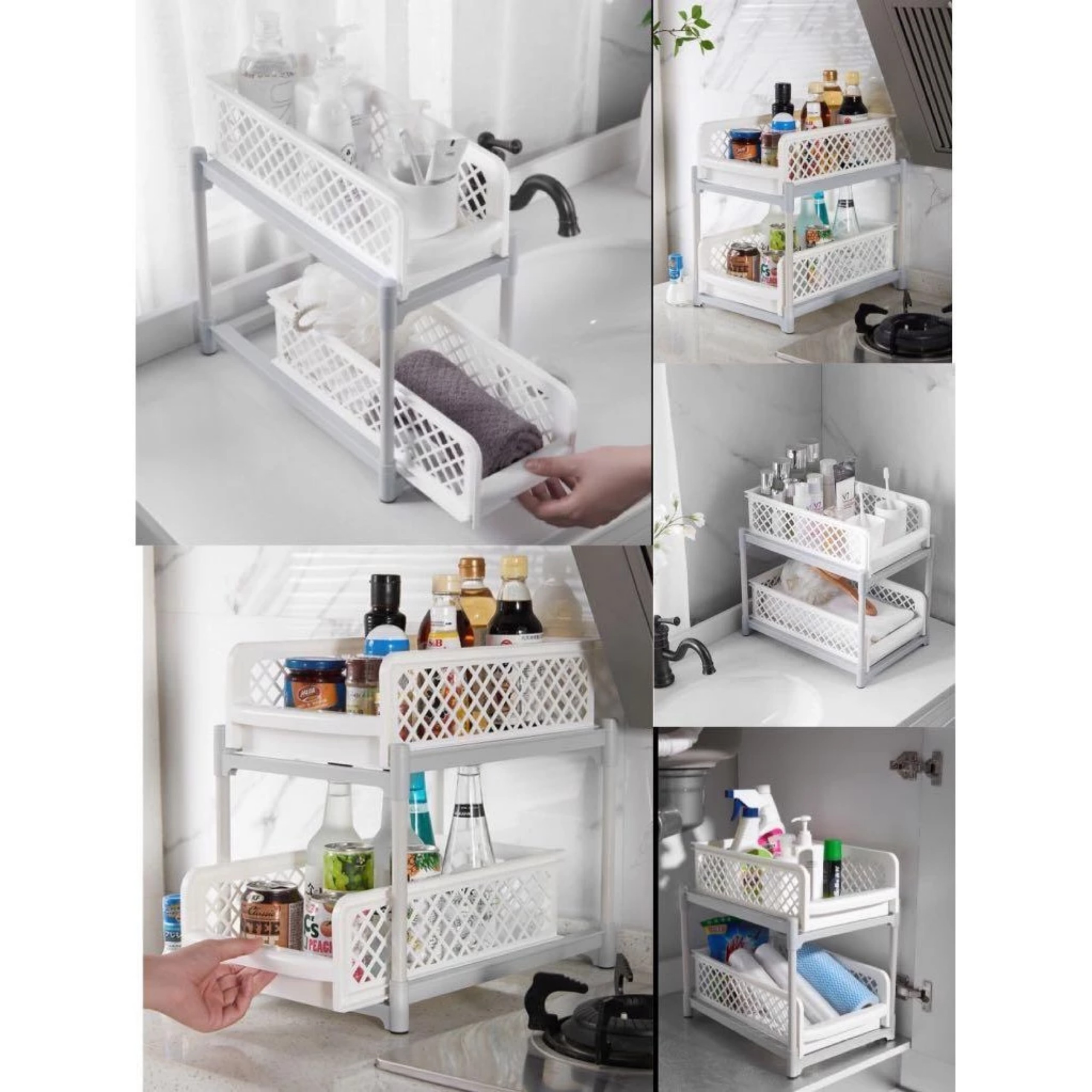 KỆ NHỰA 2 TẦNG ABS