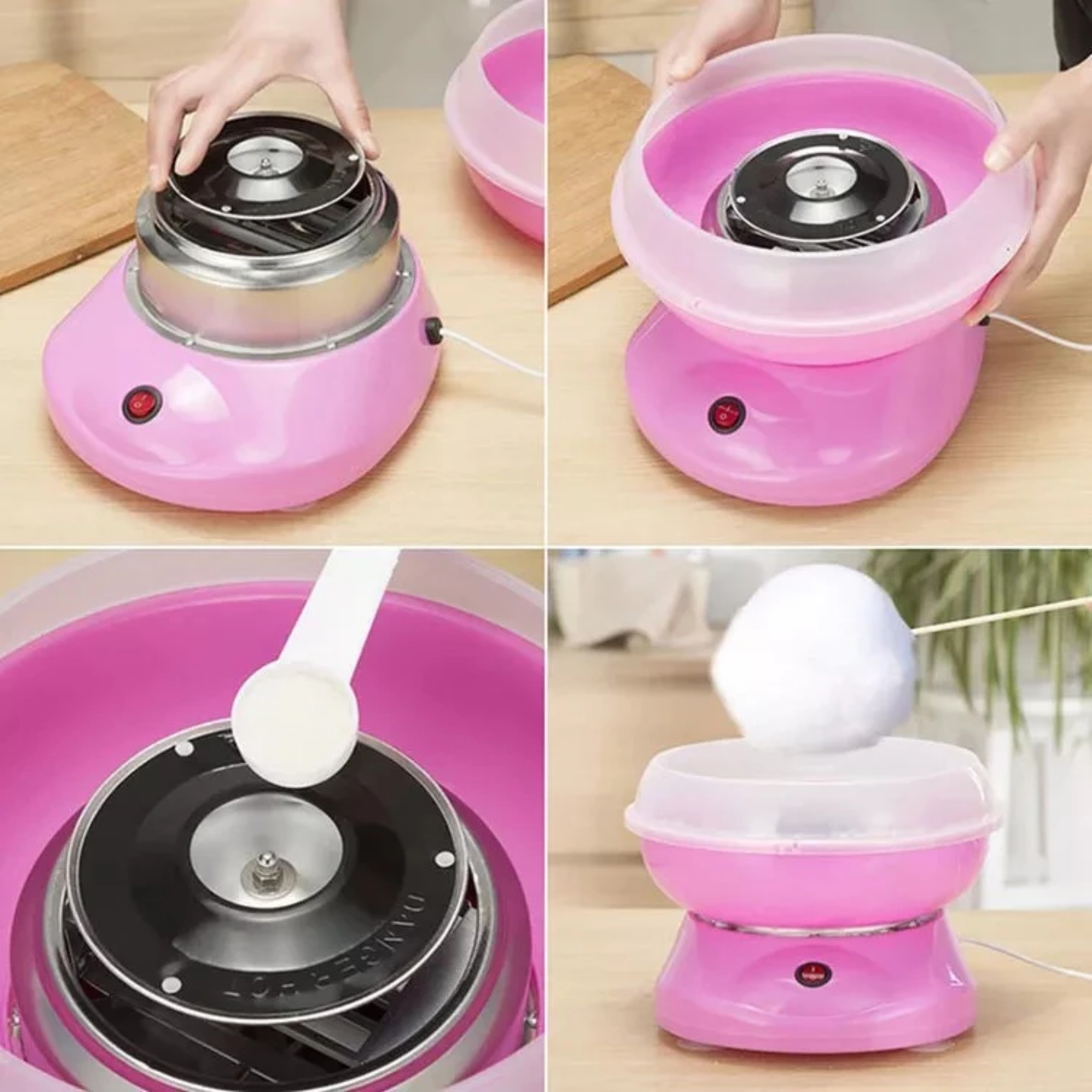 MÁY LÀM KẸO BÔNG GÒN