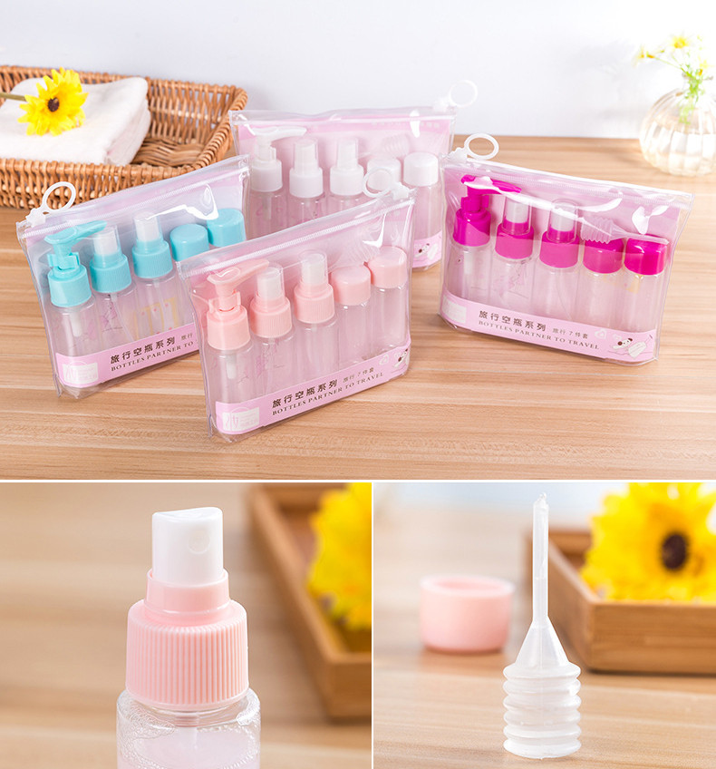 BỘ CHIẾT MĨ PHẨM DU LỊCH - 5 MÓN