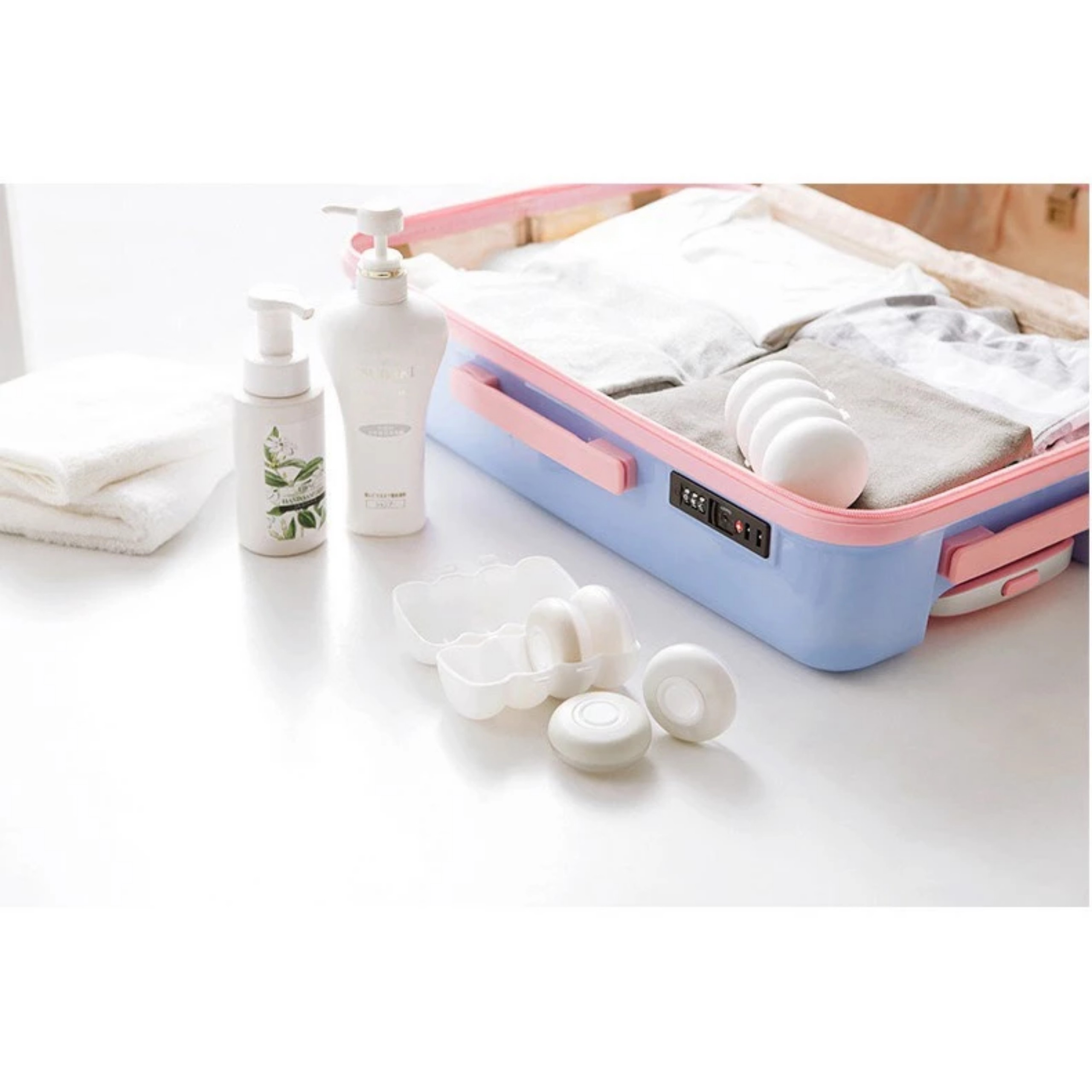 SET 4 HỘP CHIẾT MĨ PHẨM DU LỊCH