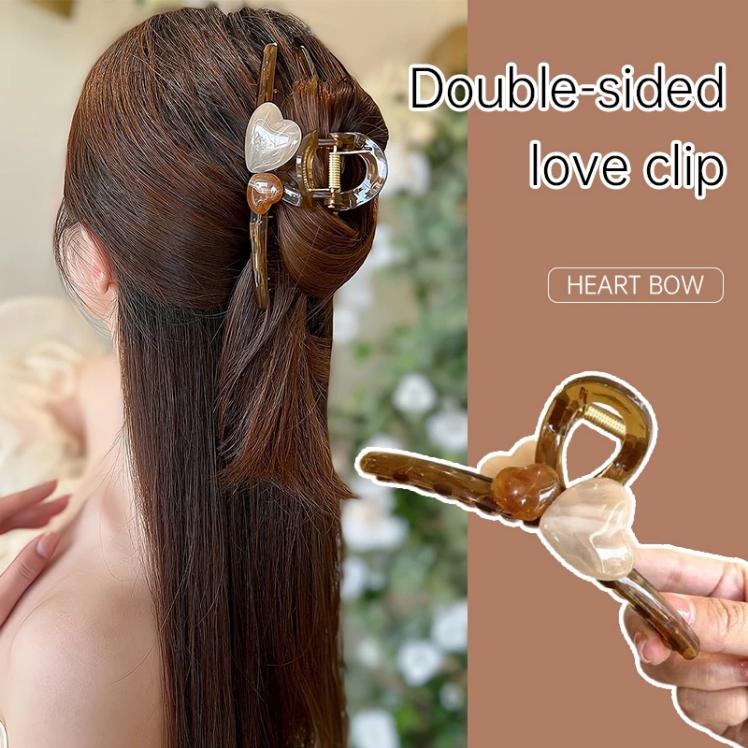 KẸP TÓC TÌNH YÊU 2 MẶT