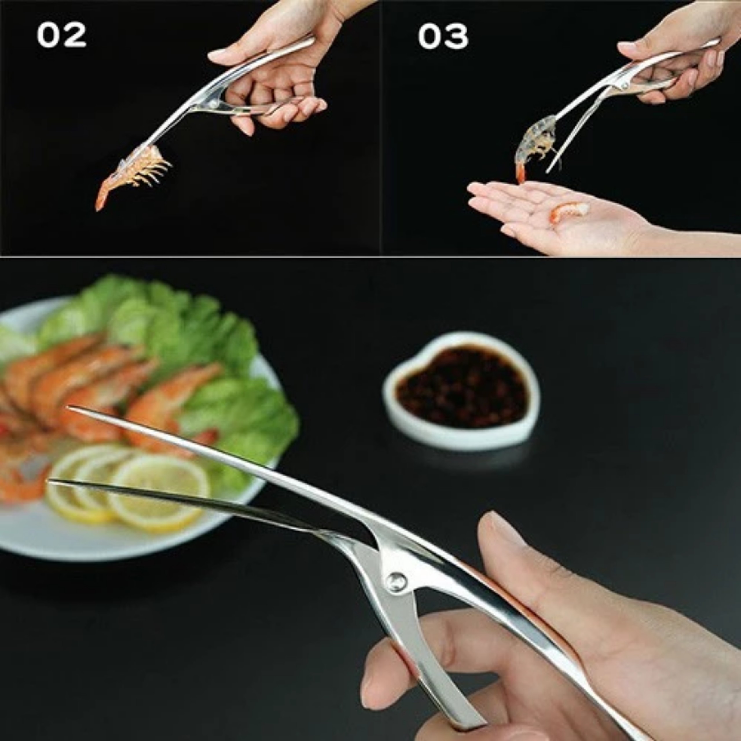 DỤNG CỤ TÁCH VỎ TÔM