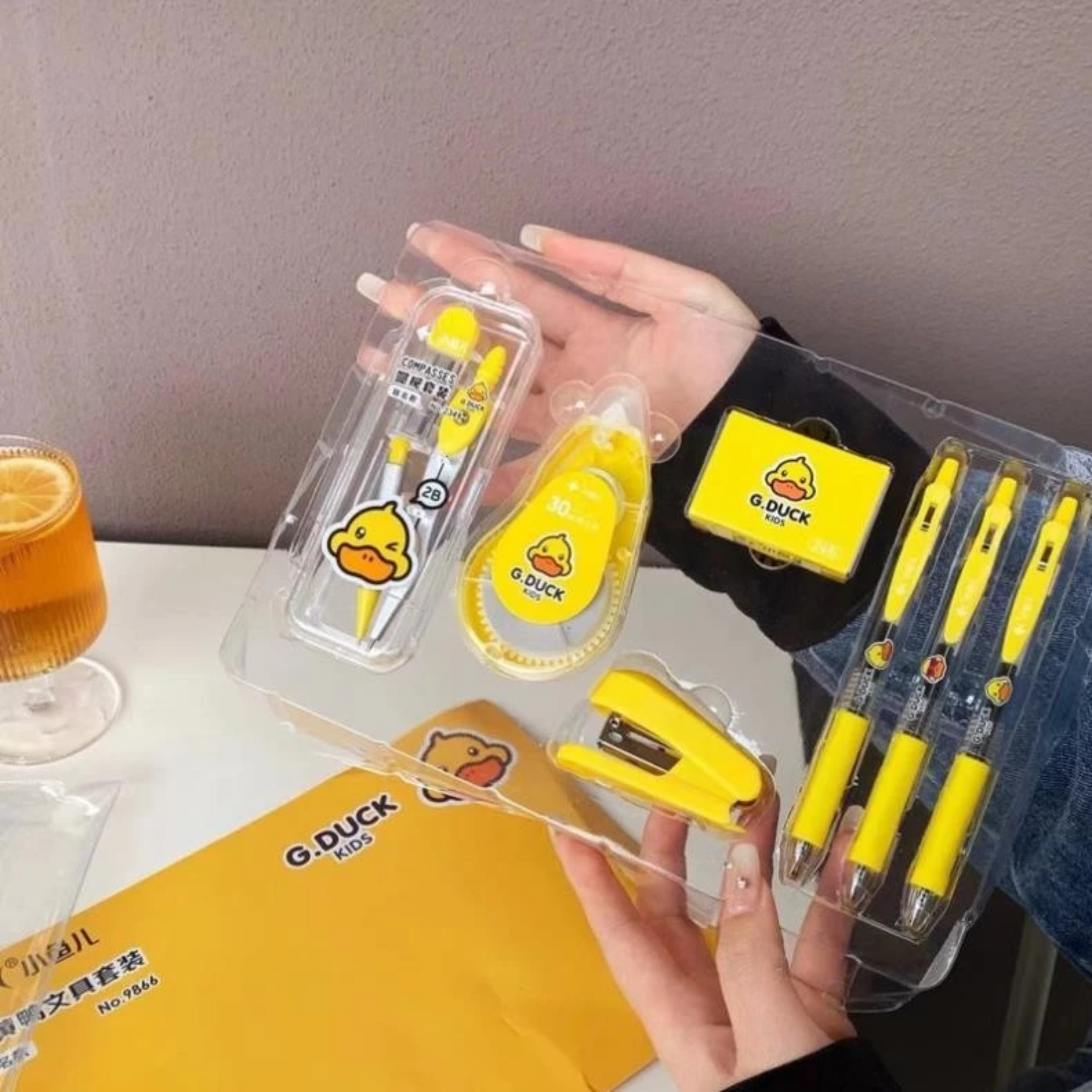 BỘ DỤNG CỤ HỌC TẬP 5 IN 1