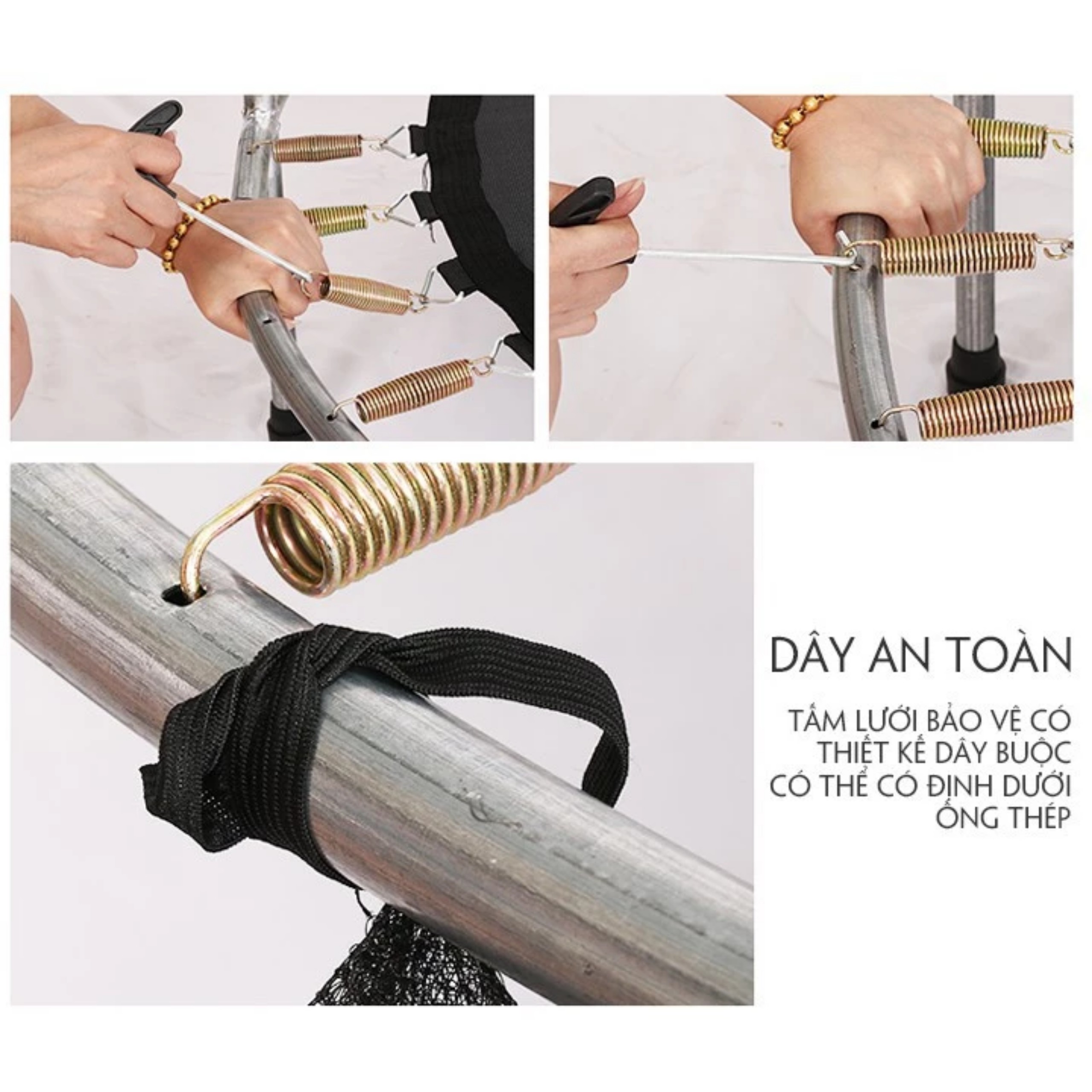 KHUNG NHẢY LÒ XO CHO BÉ