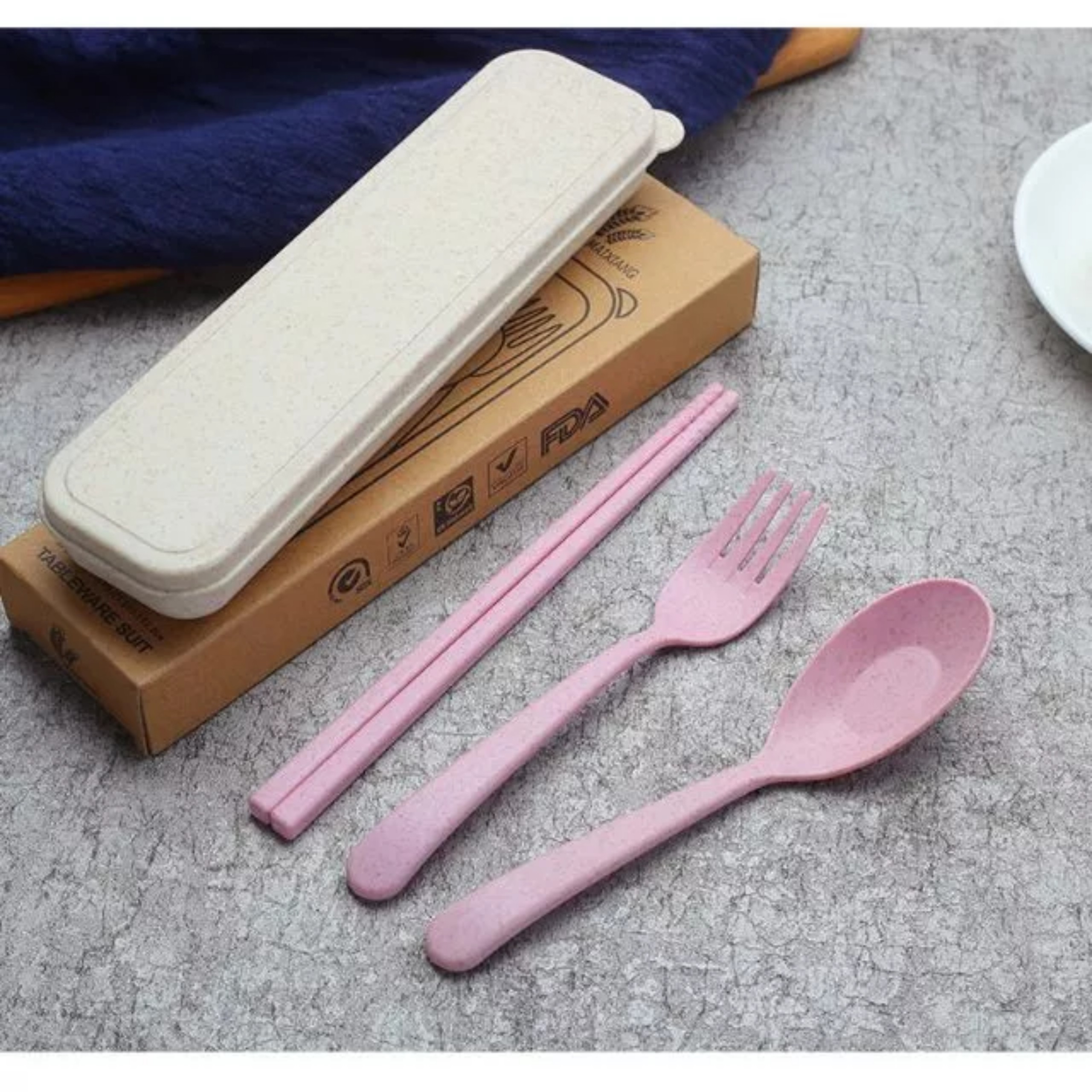 COMBO HỘP 3 MÓN ĐŨA-THÌA-DĨA-LÚA MẠCH