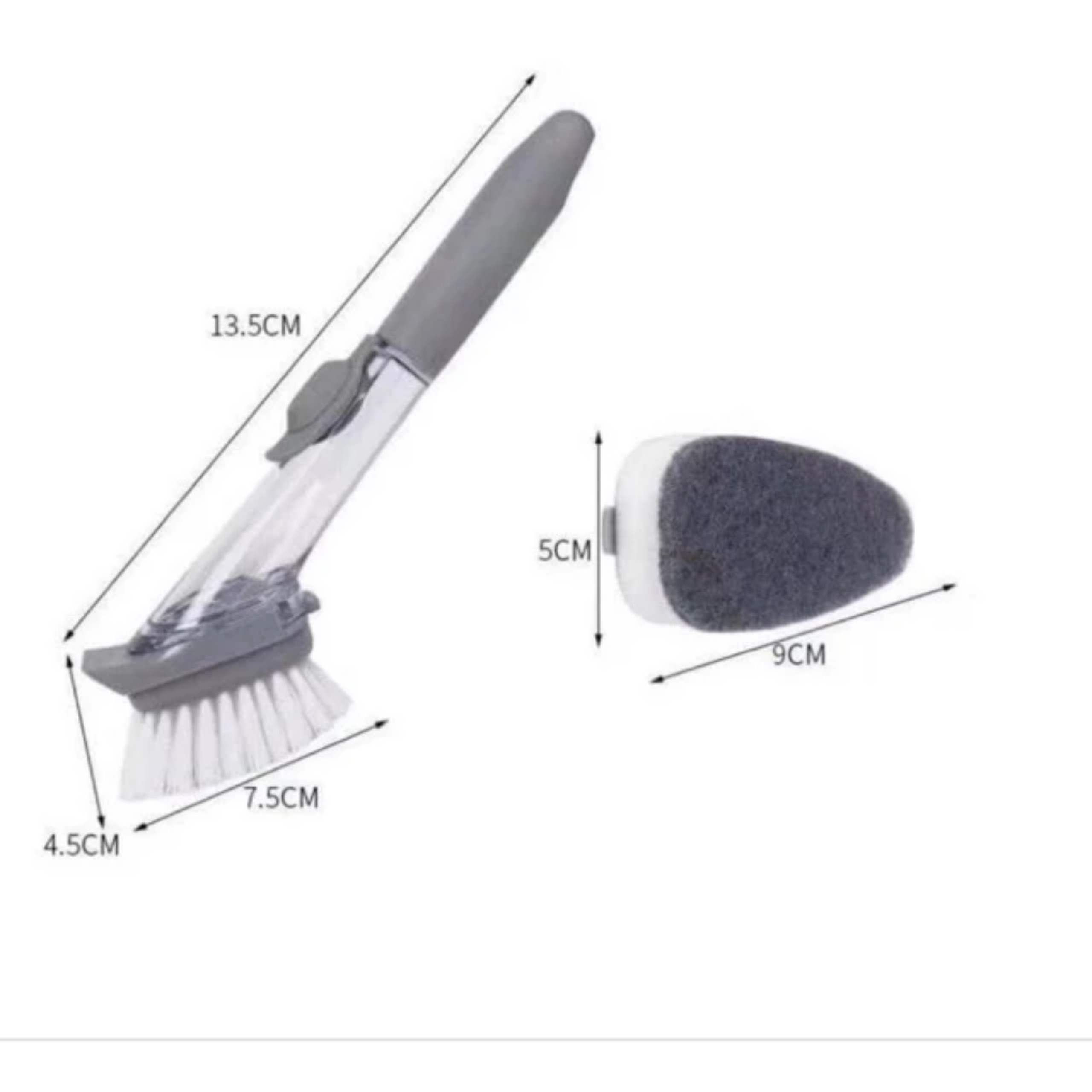 DỤNG CỤ RỬA CHÉN CÓ TAY CẦM 2 IN 1