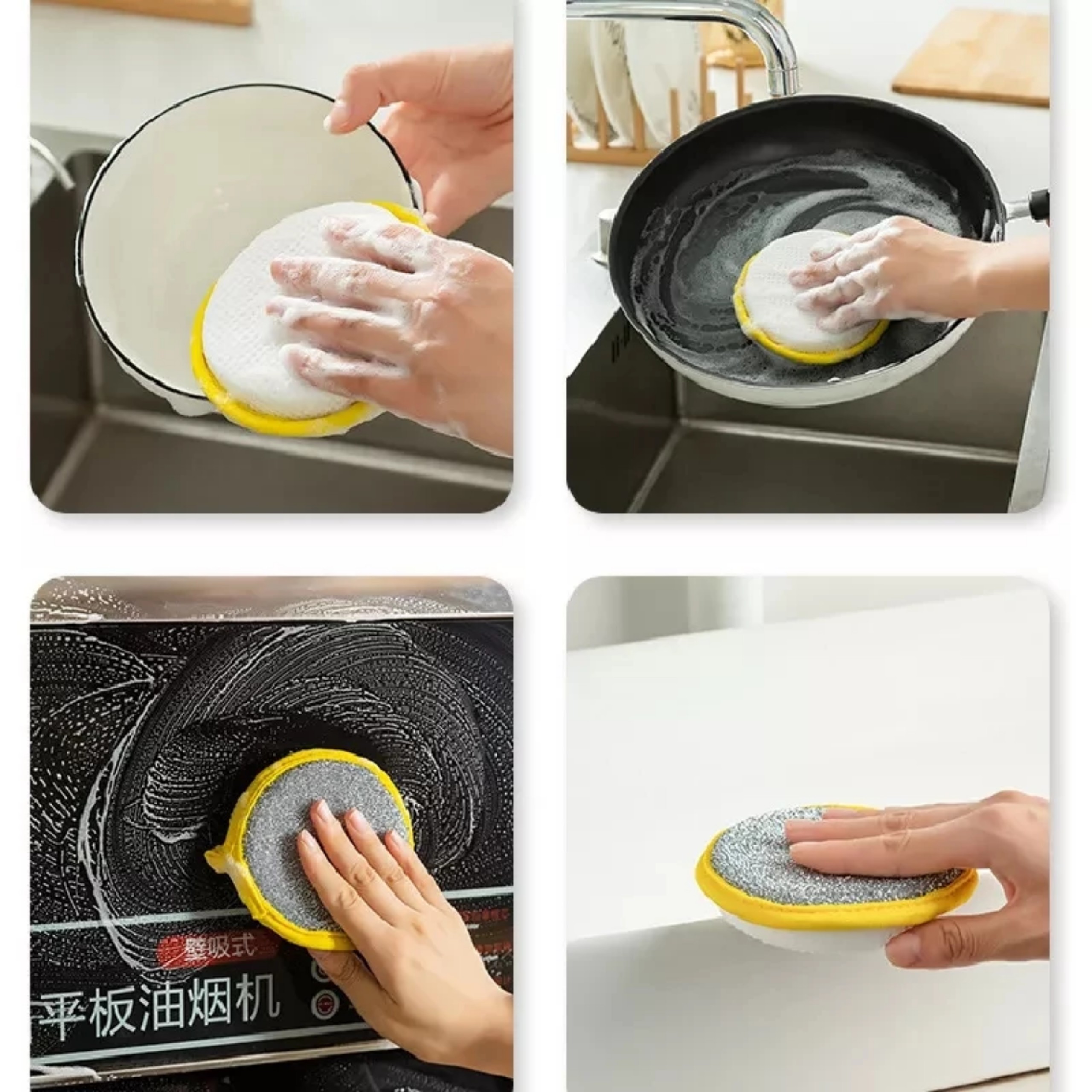 5 MIẾNG RỬA CHÉN SIÊU SẠCH