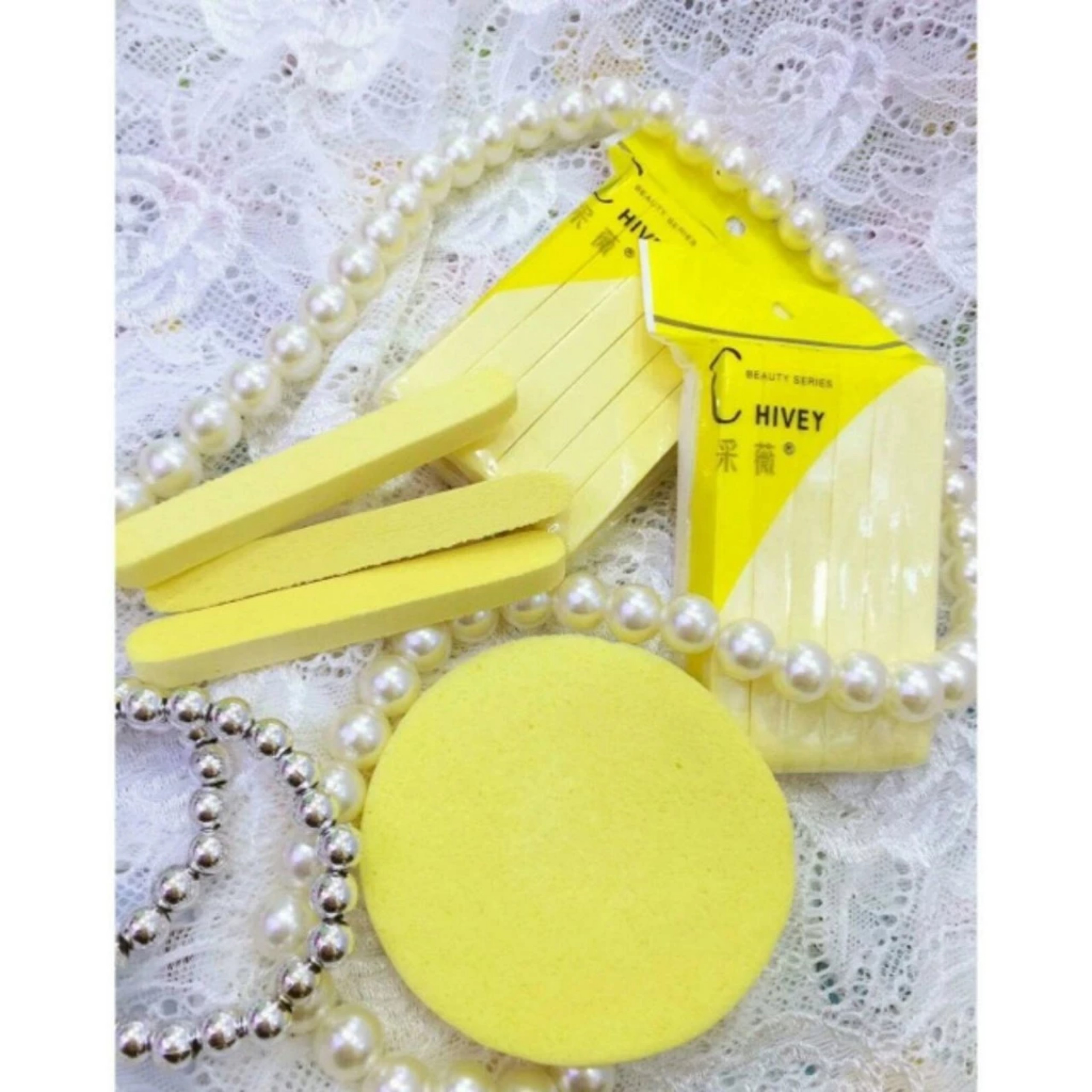 BÔNG RỬA MẶT BỌT BIỂN 12 MIẾNG