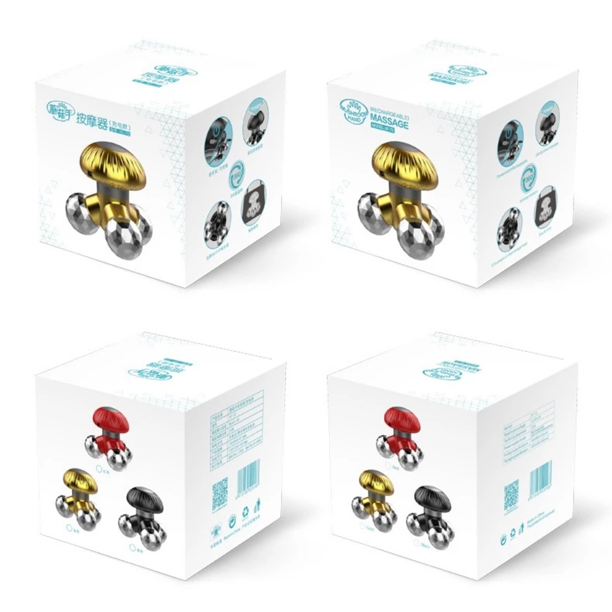 MÁY MASSAGE 3 CHÂN MINI KIM CƯƠNG