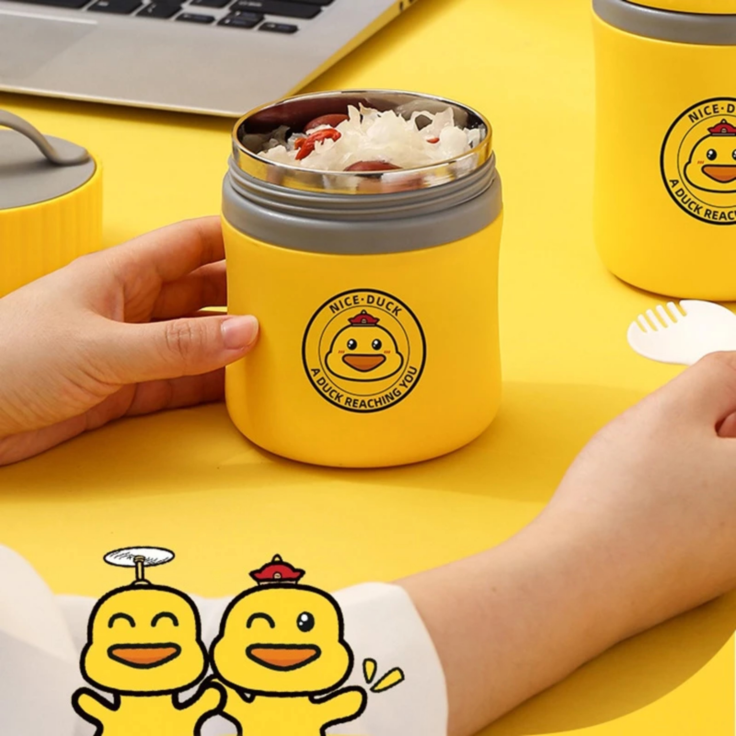 BÌNH Ủ CHÁO VỊT