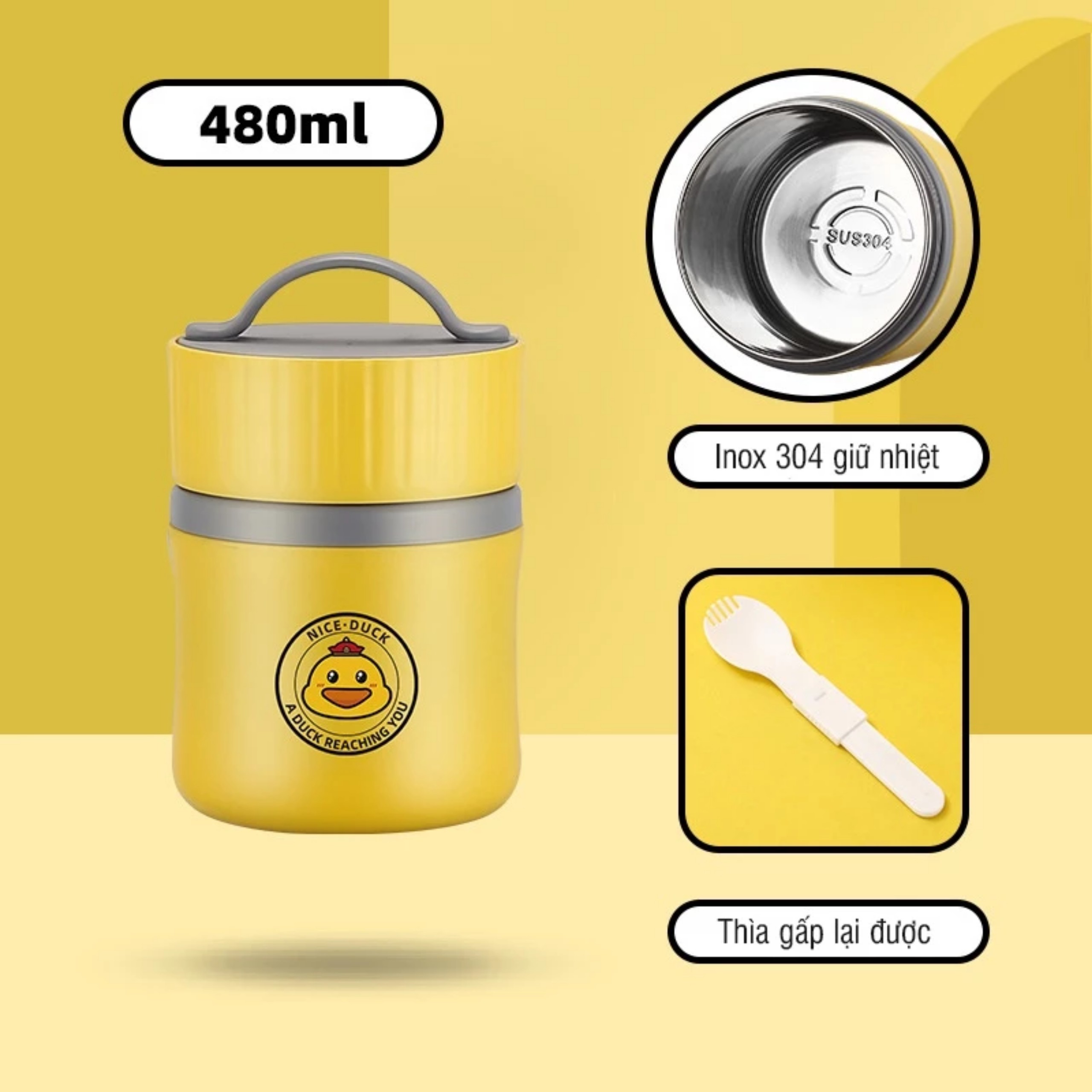 BÌNH Ủ CHÁO VỊT