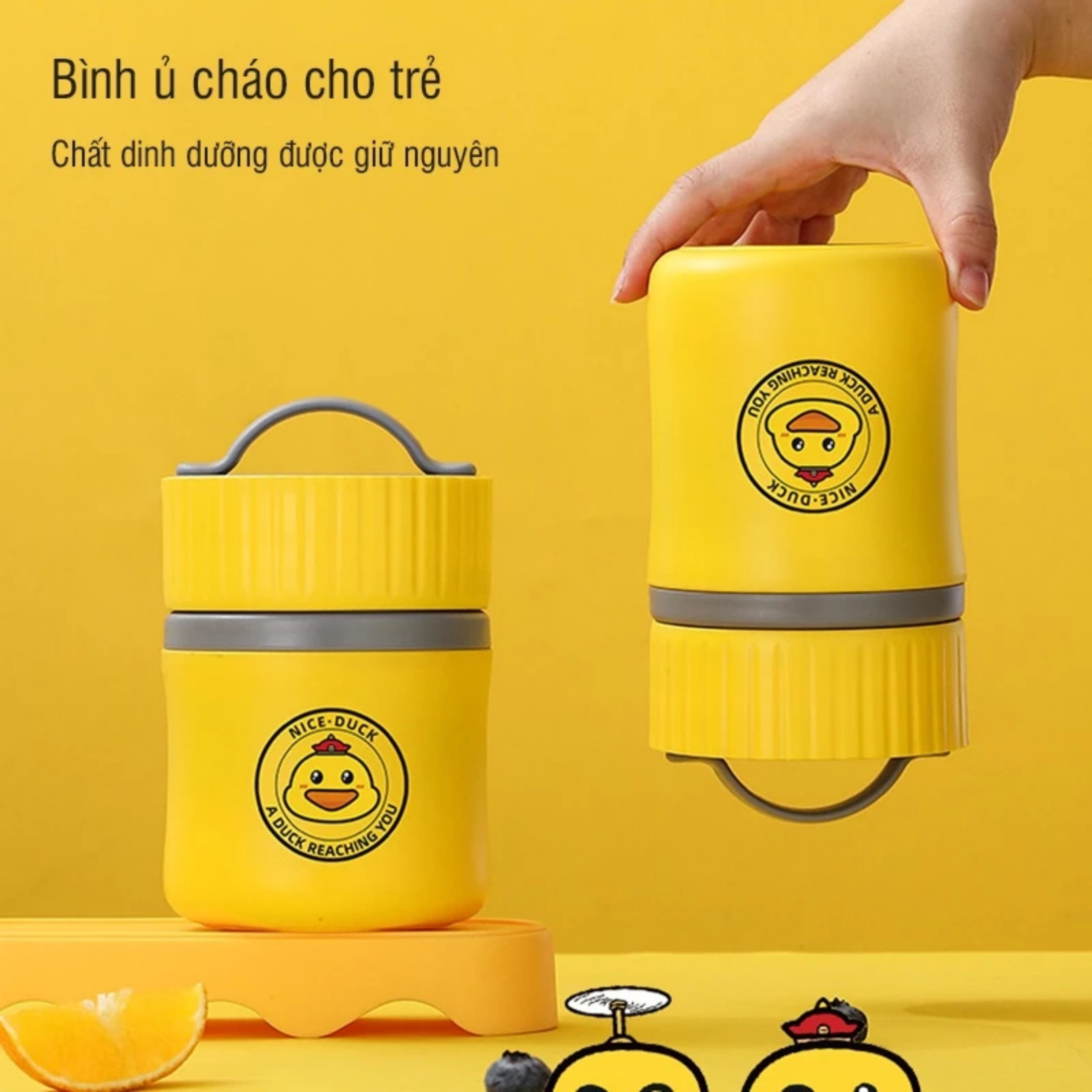 BÌNH Ủ CHÁO VỊT