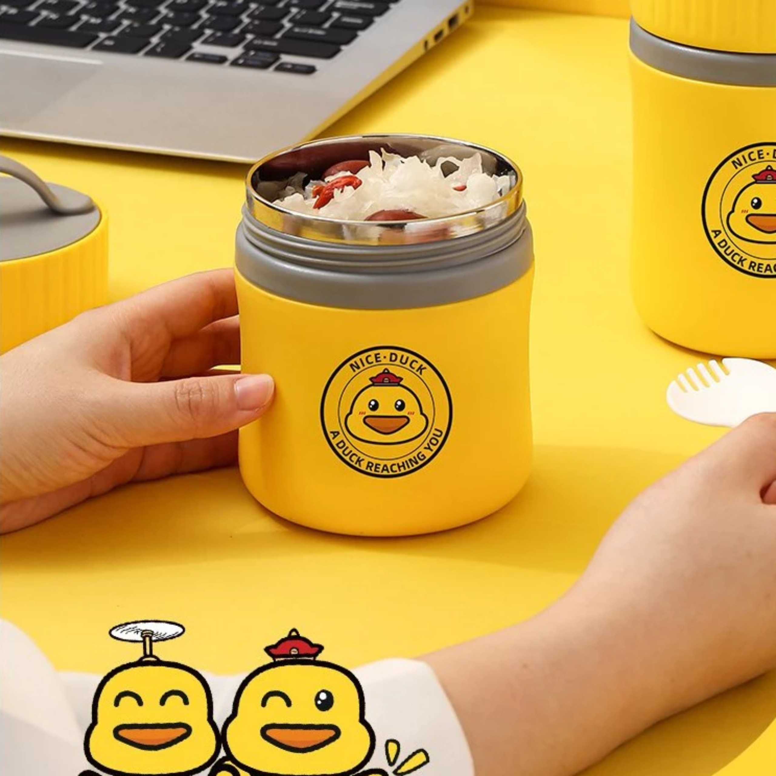 BÌNH Ủ CHÁO VỊT