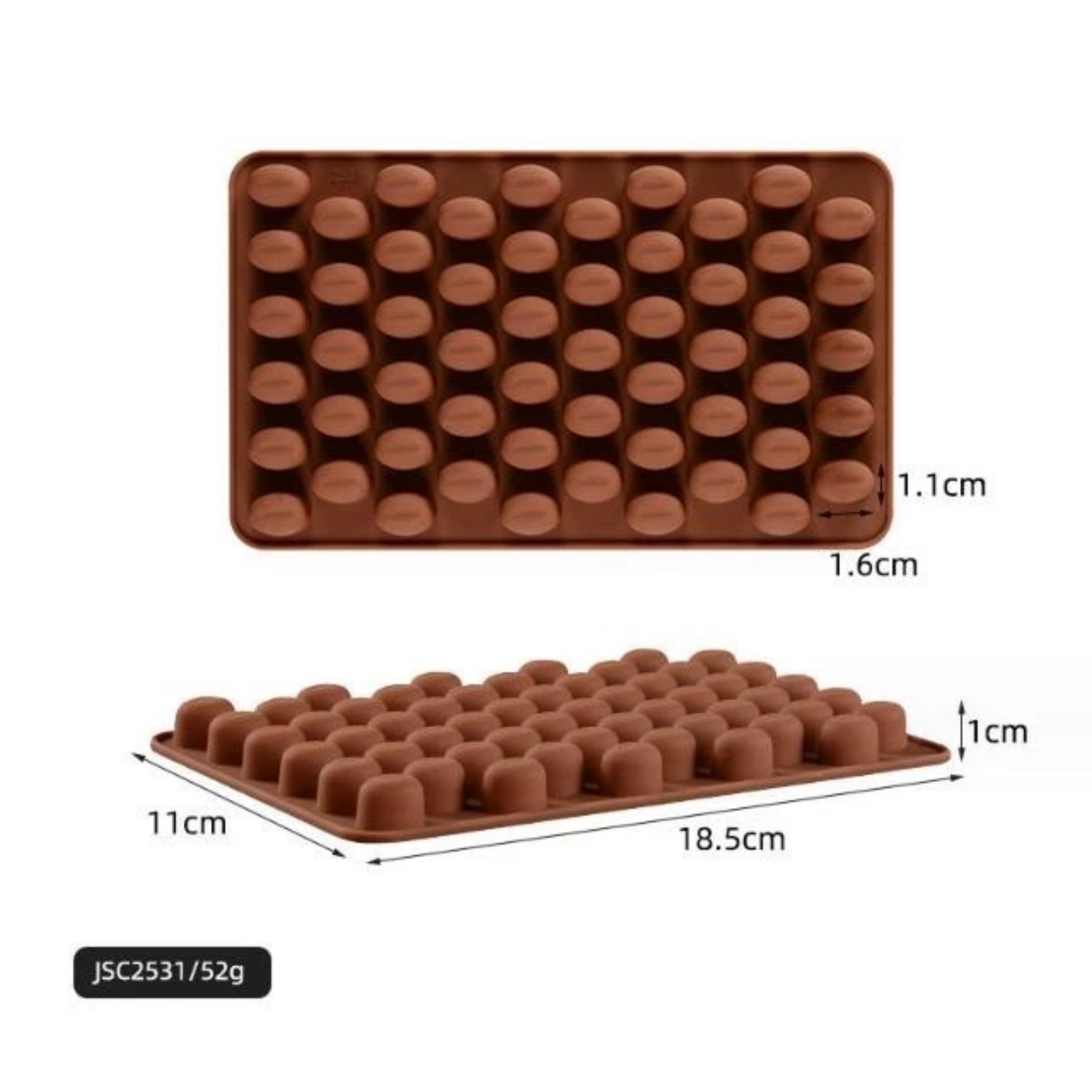 KHUÔN SILICON LÀM KẸO CHIP CHIP