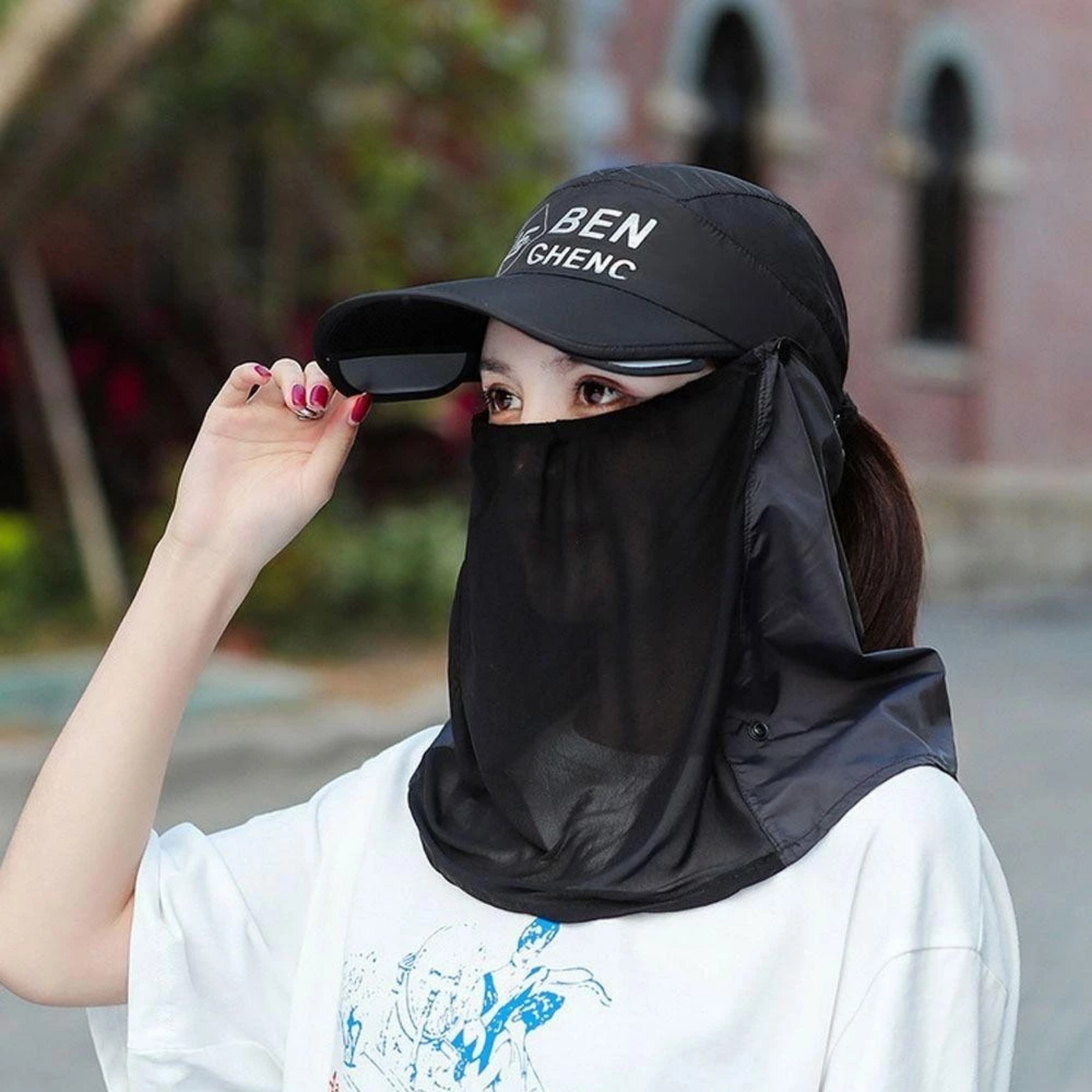 MŨ CHỐNG NẮNG TOÀN MẶT THÁO ĐƯỢC RỜI