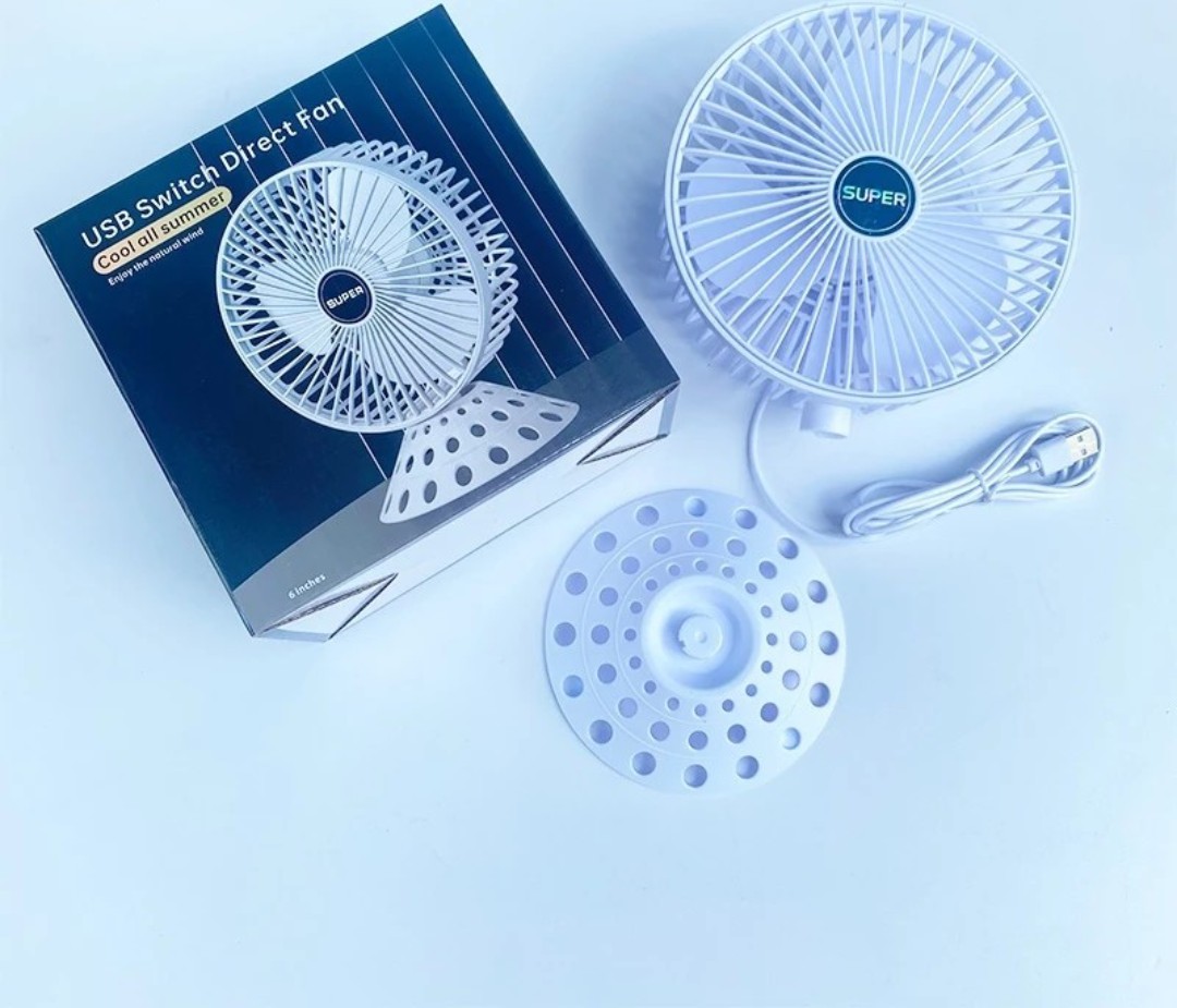 QUẠT ĐỂ BÀN USB ĐẾ TRÒN