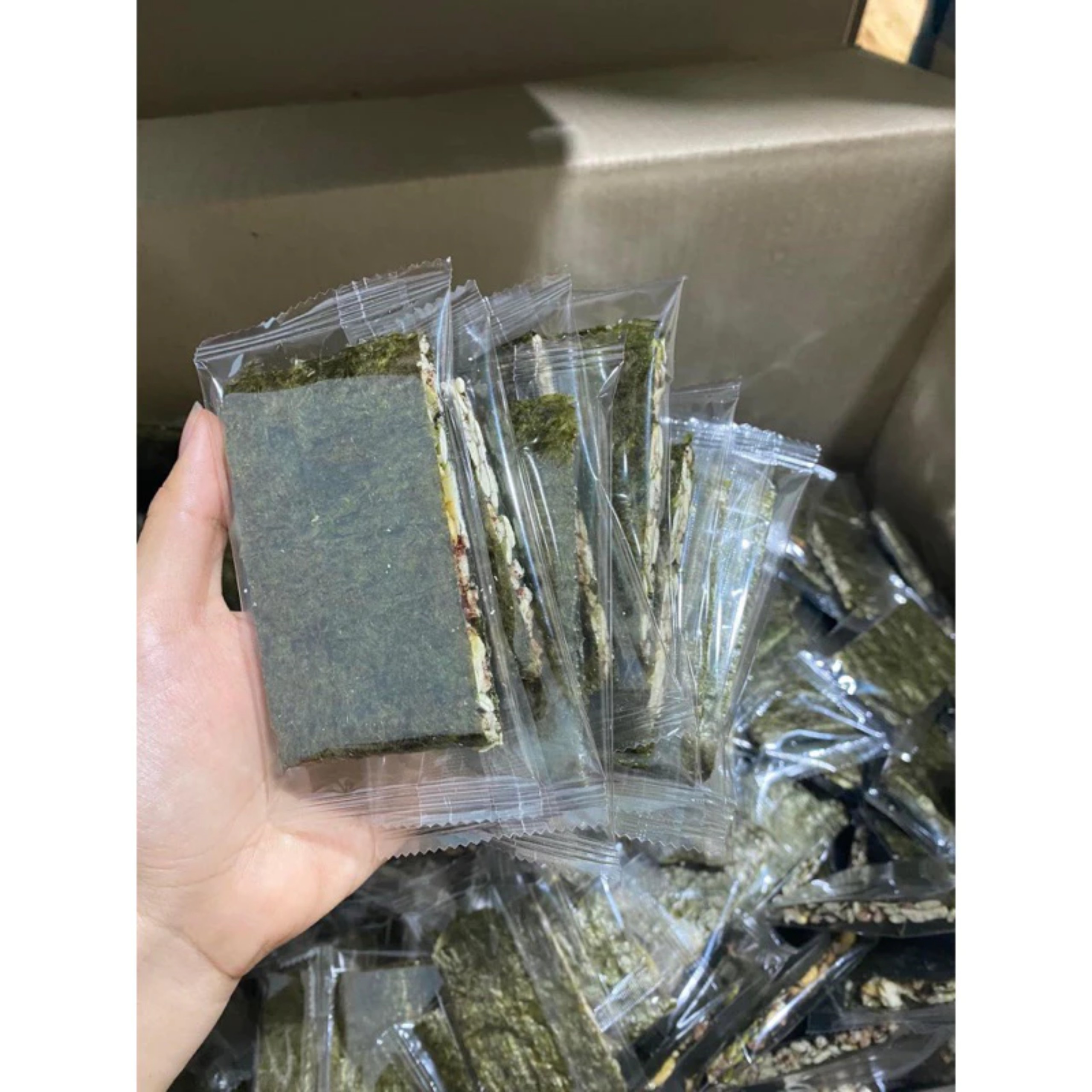 500 GR THANH RONG BIỂN KẸP HẠT DINH DƯỠNG