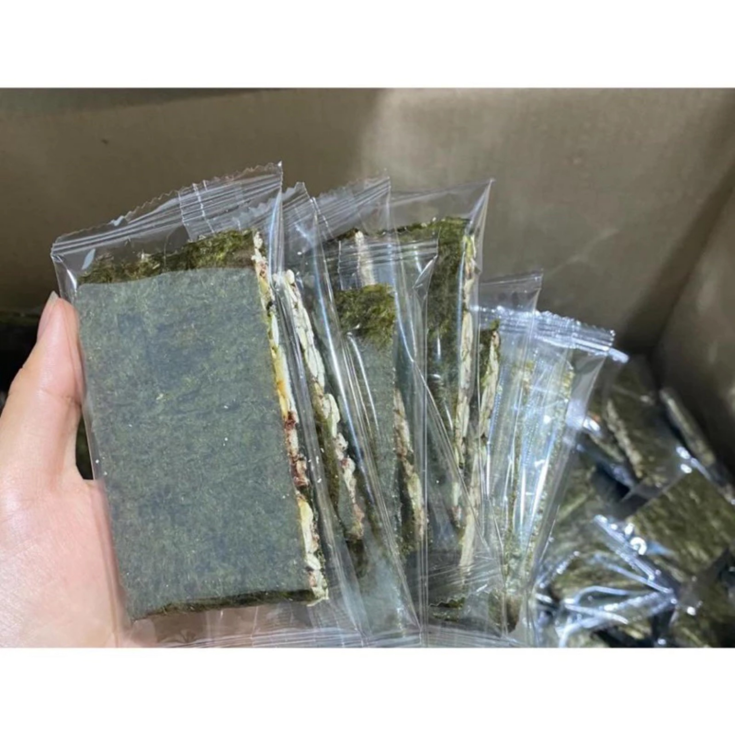 500 GR THANH RONG BIỂN KẸP HẠT DINH DƯỠNG