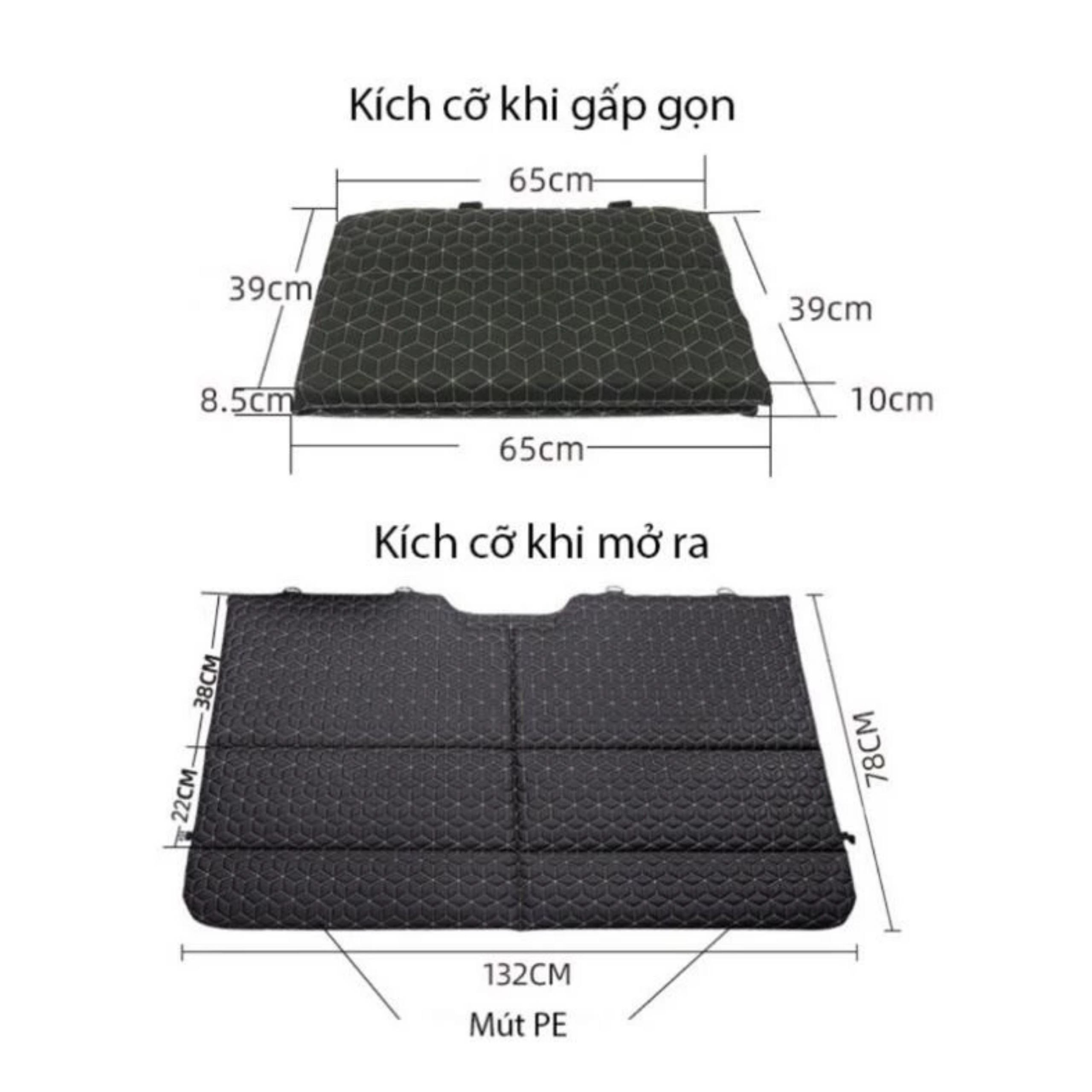 NỆM NẰM GHẾ SAU XE HƠI Ô TÔ CAO CẤP