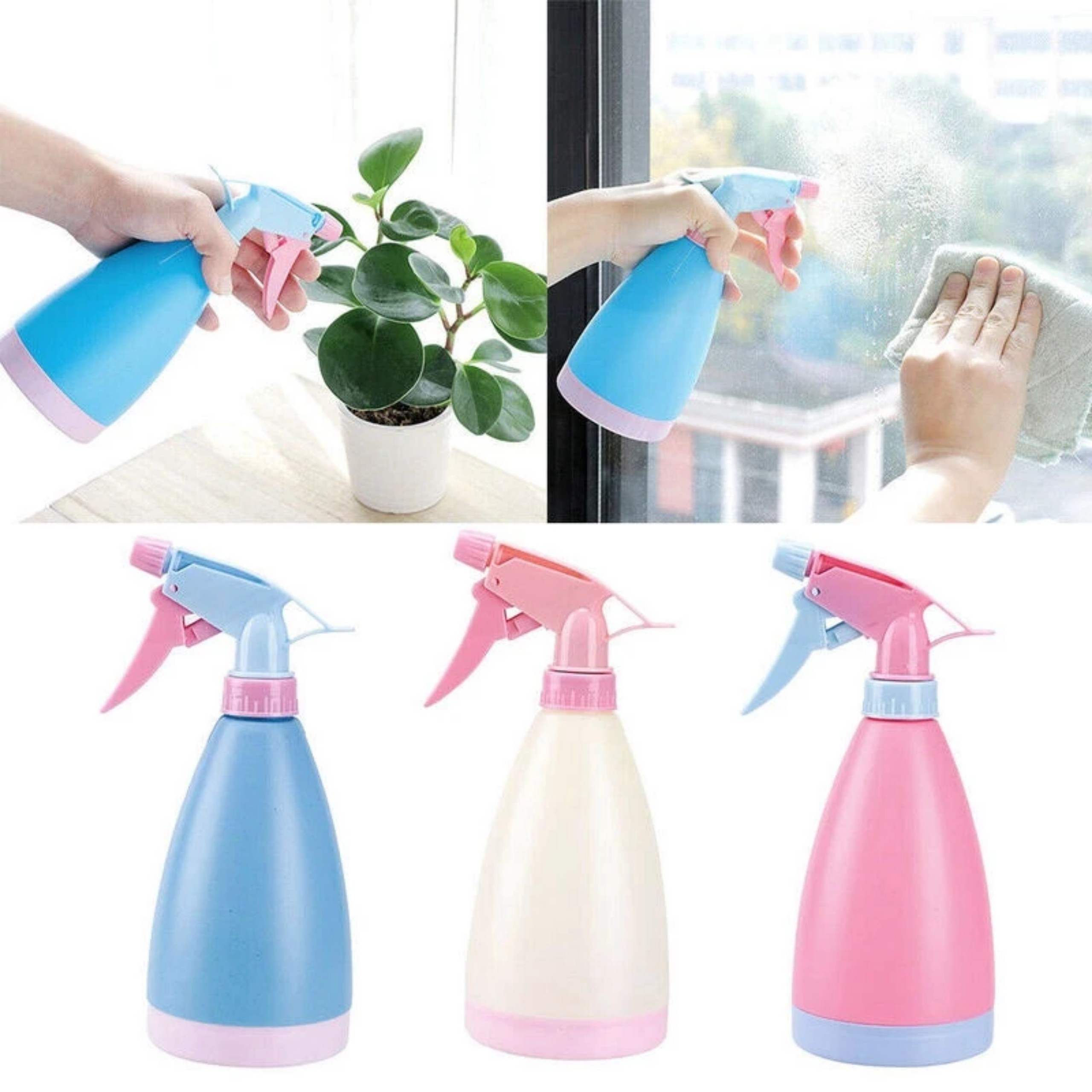 BÌNH XỊT PHUN SƯƠNG 400ML TƯỚI CÂY - XỊT CỒN KHỬ KHUẨN