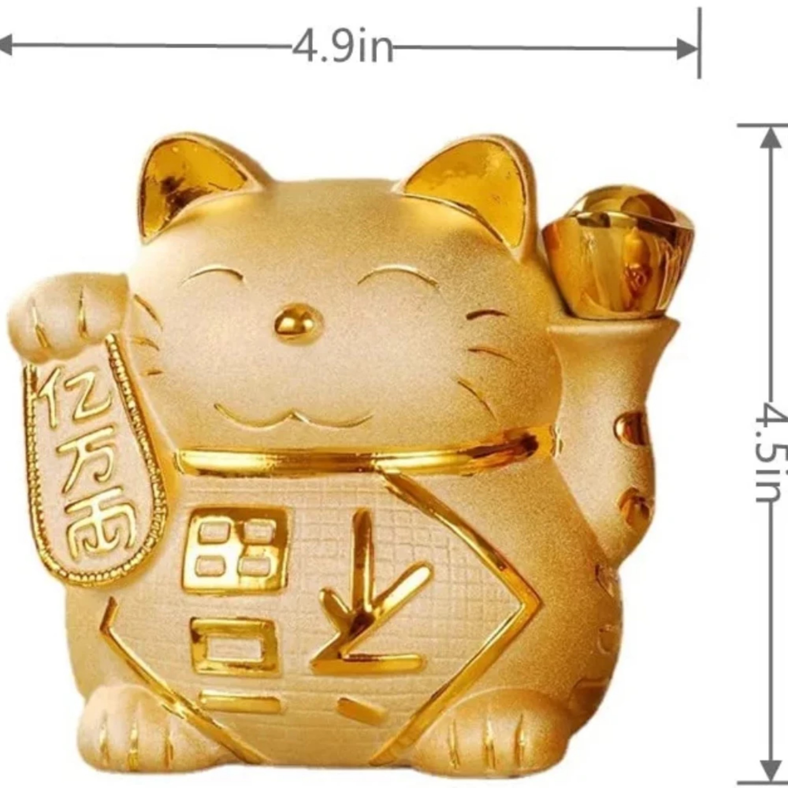 ỐNG HEO MÈO THẦN TÀI MÀU VÀNG