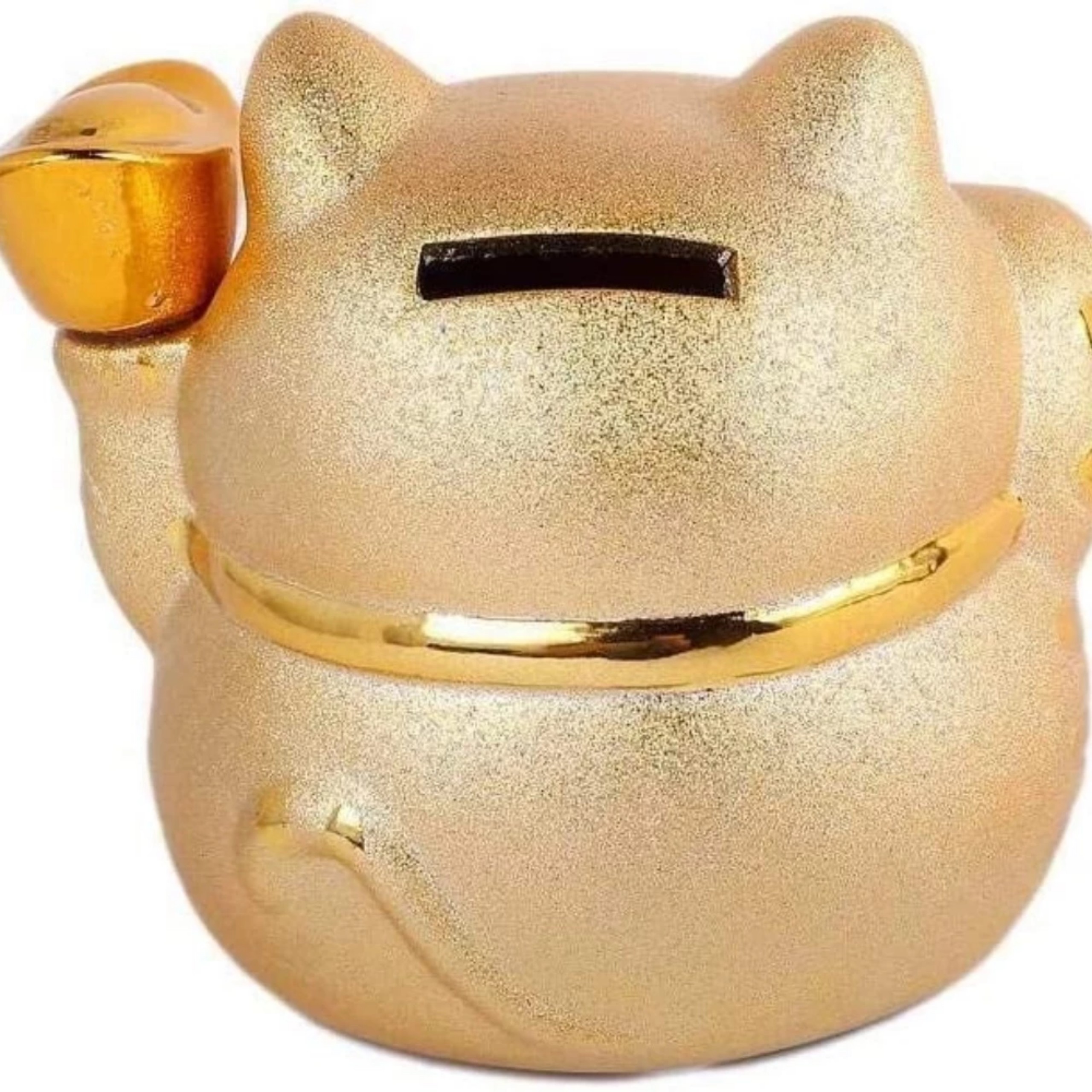 ỐNG HEO MÈO THẦN TÀI MÀU VÀNG