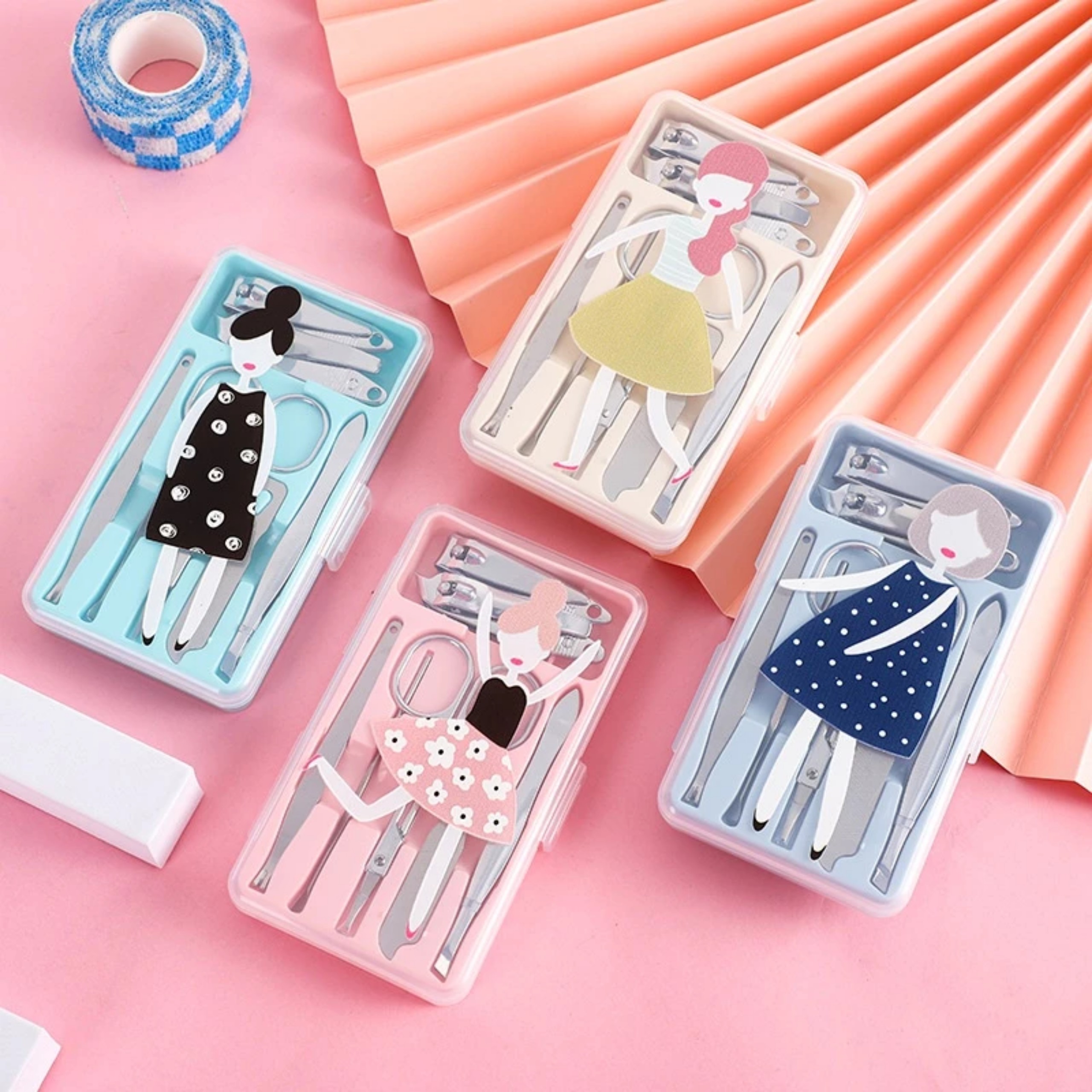 BỘ CẮT BẤM DŨA MÓNG TAY 7 CHI TIẾT