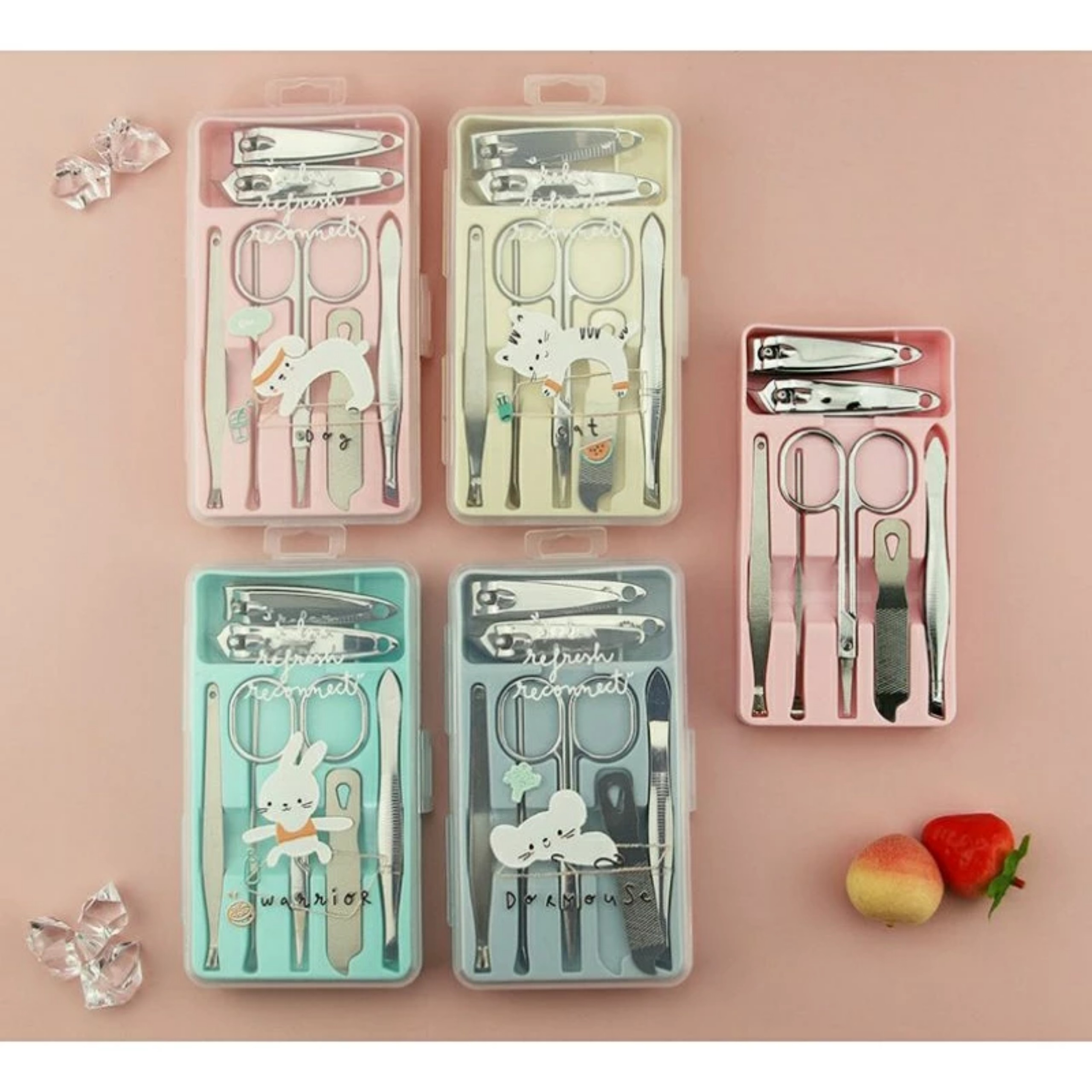 BỘ CẮT BẤM DŨA MÓNG TAY 7 CHI TIẾT